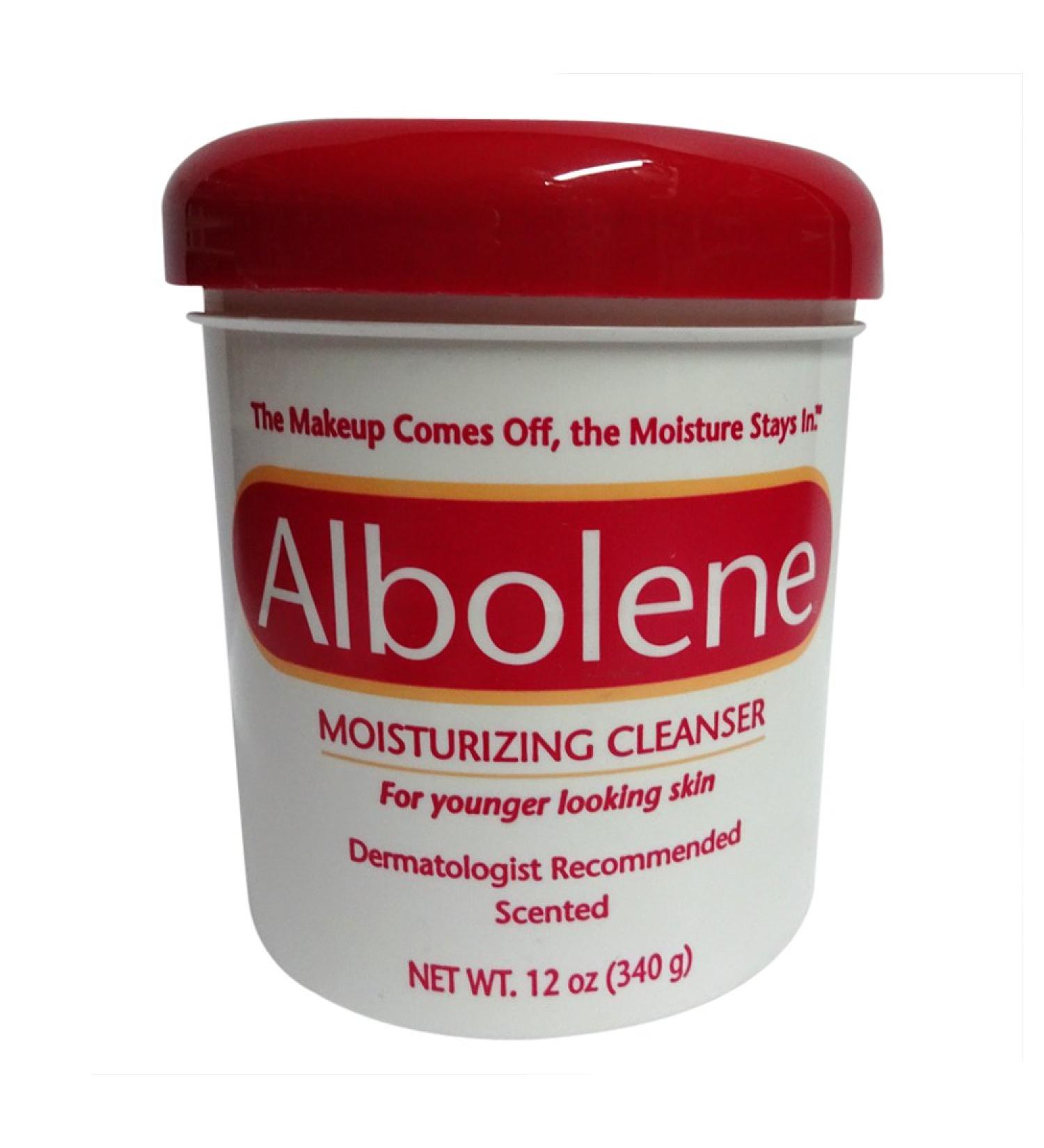 Albolene Moisturizing Cleanser Jar - Scented - 12 Ounces (340g)