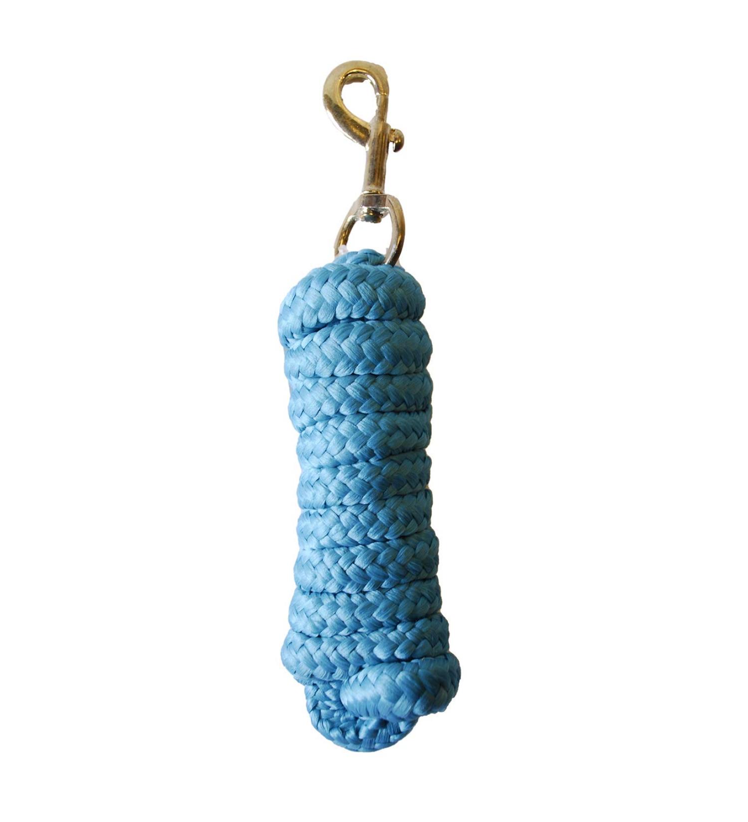 Rhinegold Luxe Lead Rope turquoise one size