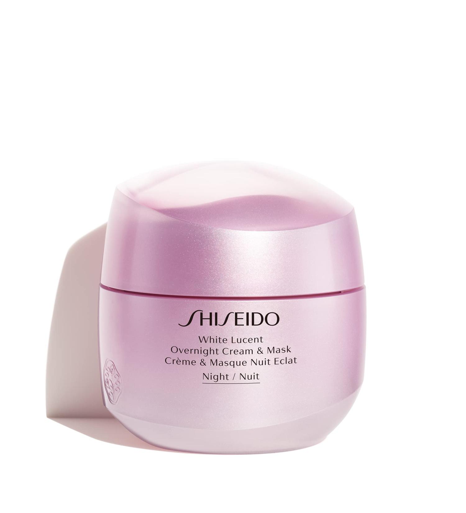 Shiseido White Lucent Overnight Cream & Mask - 75mL - Targets Dark Spots, Provides Hydration - Non-Comedogenic - All Skin Types - Buy Online on SooperMarket.com