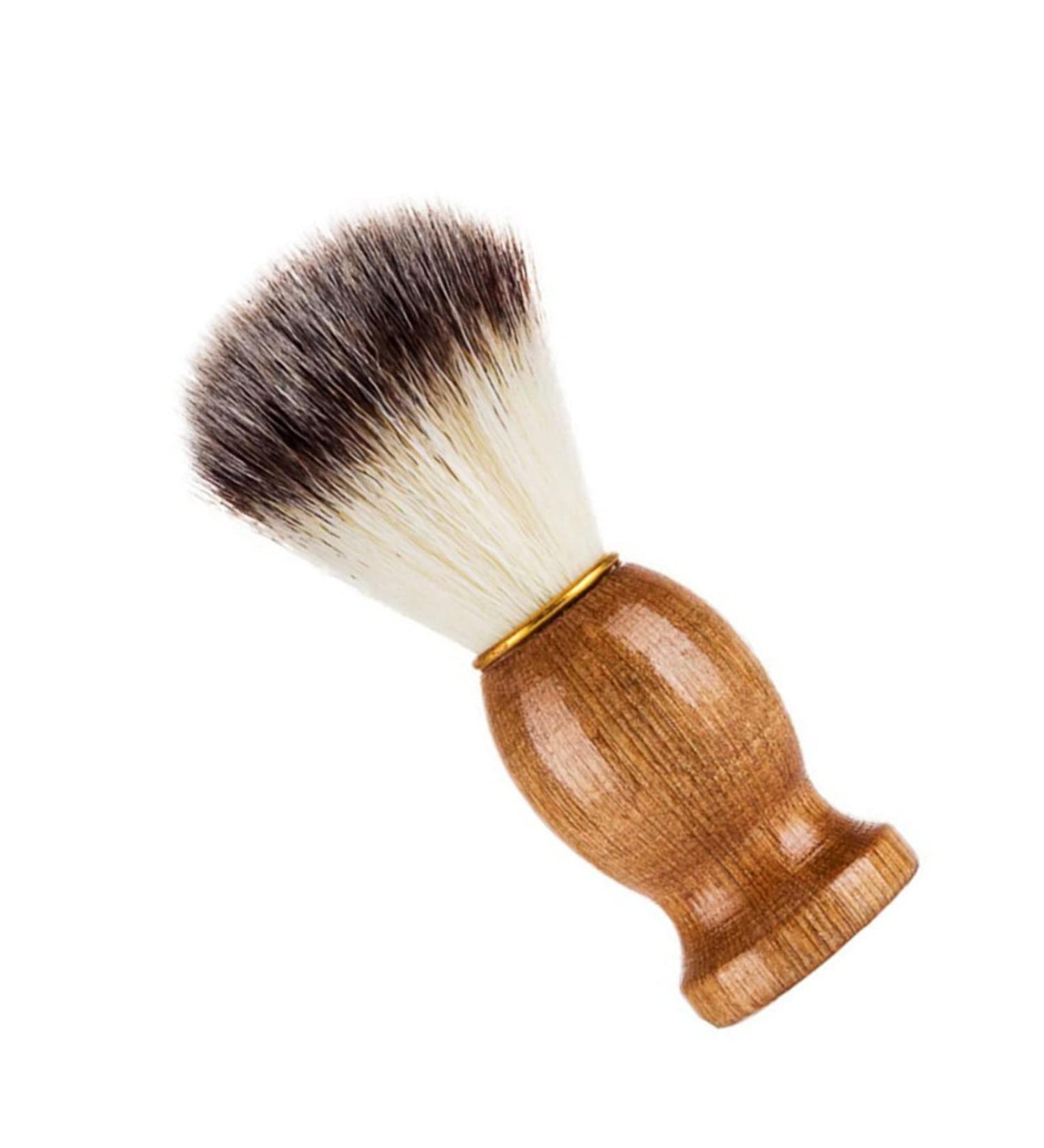 Buy Premium Synthetic Hair Shaving Brush for Men | Soft Bristles for Effortless Shaving - International Shipping Available - Buy Online on SooperMarket.com