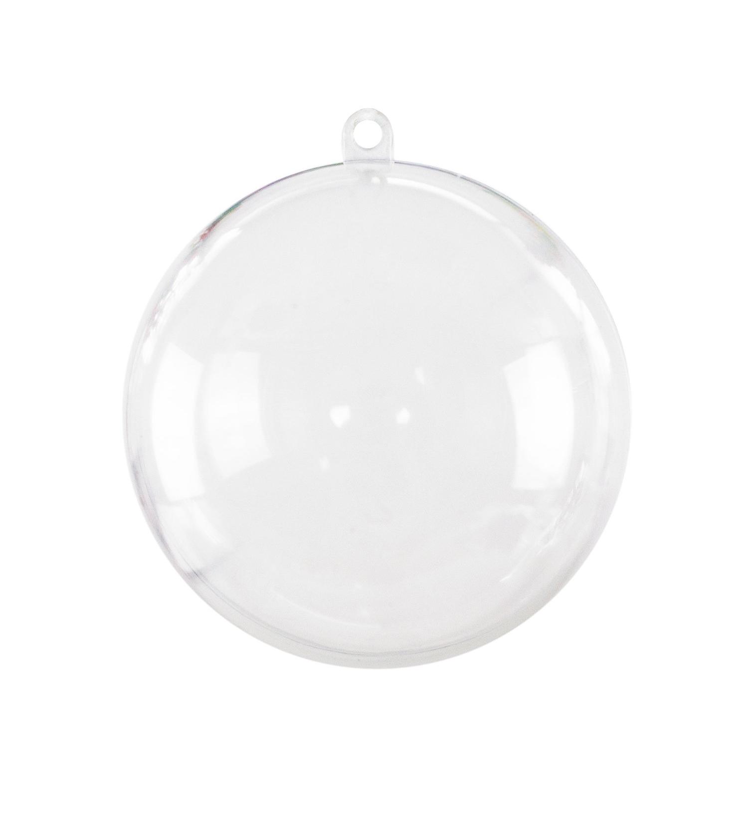 Clear Acrylic Bath Bomb Mold Shells - 80mm 12 Pack Kit by Super Z Outlet - Buy Online on SooperMarket.com