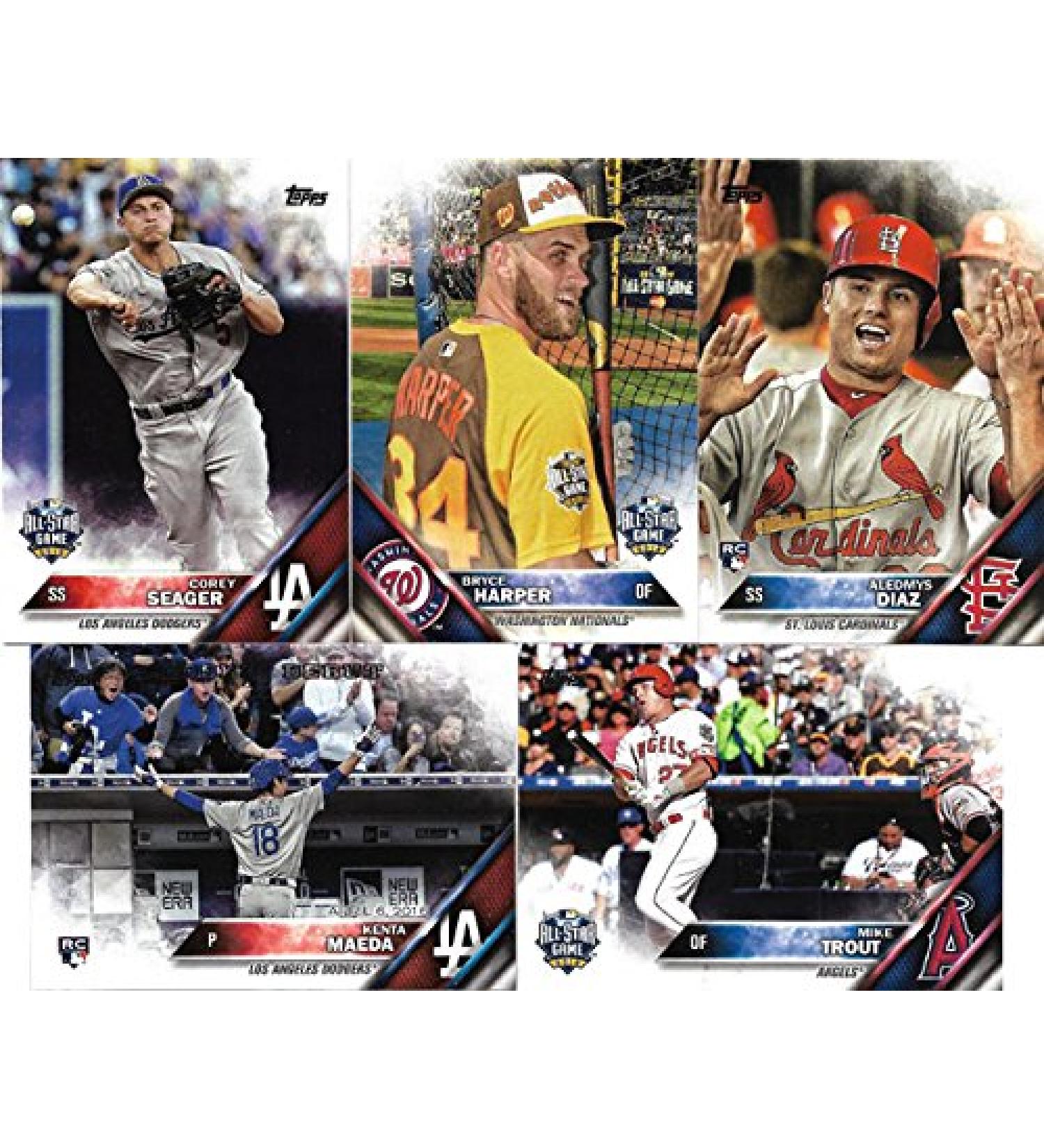 2016 Topps MLB Baseball Traded Updates & Highlights Series - 300 Card Set | Stars, Rookies, All Star Players | Complete Mint Condition - Buy Online on SooperMarket.com