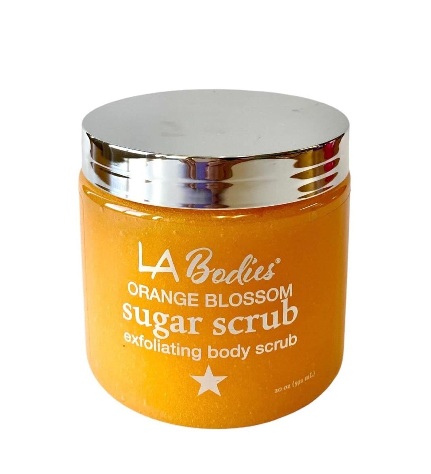 LAB Foot & Body Sugar Scrub - Deep Exfoliating & Moisturizing for Ultra Hydration | Orange (20oz) | International Shipping Available - Buy Online on SooperMarket.com