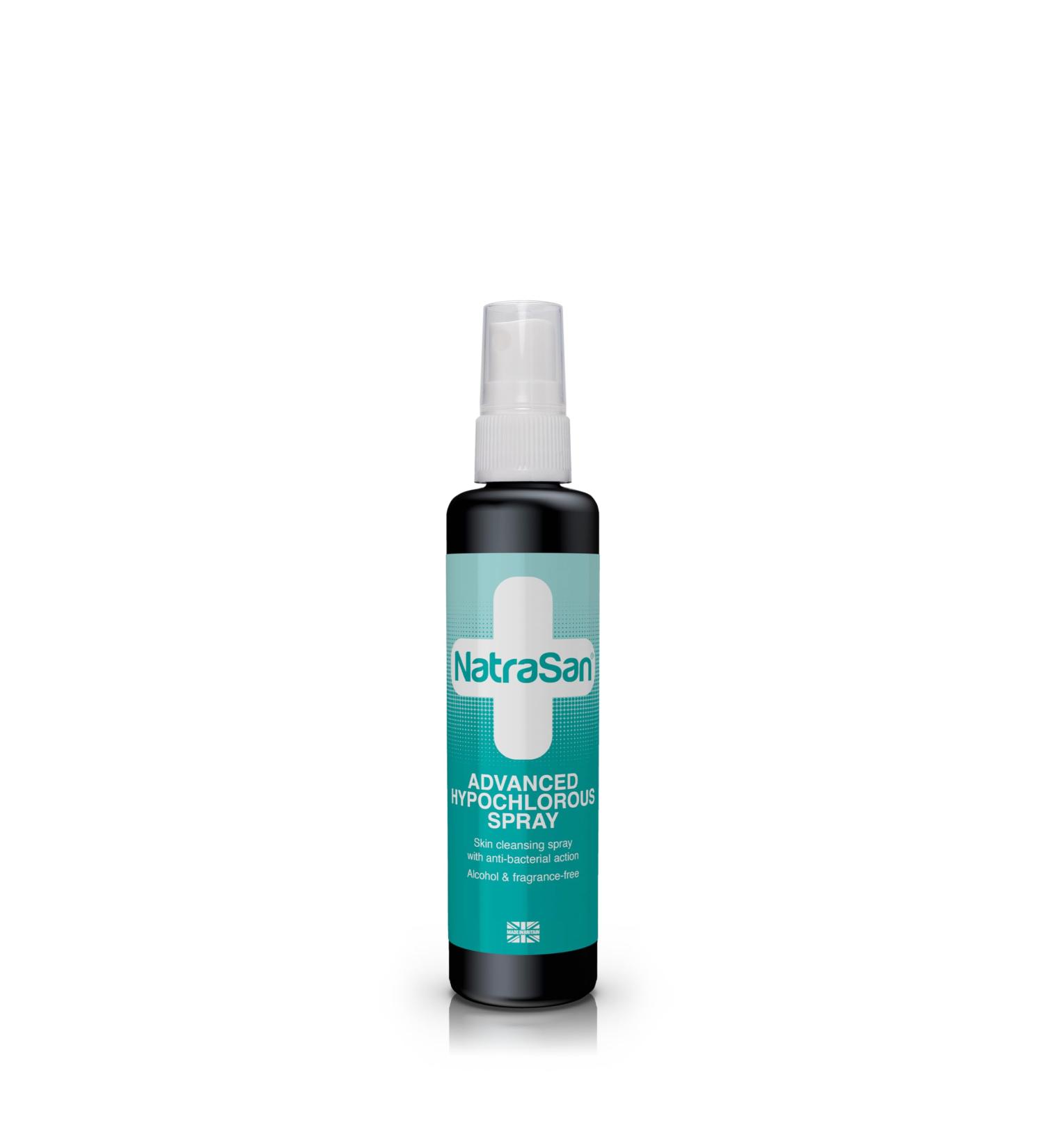 NatraSan Advanced Hypochlorous Spray unmatched cleansing to soothe hydrate and protect your skin. (100ML)