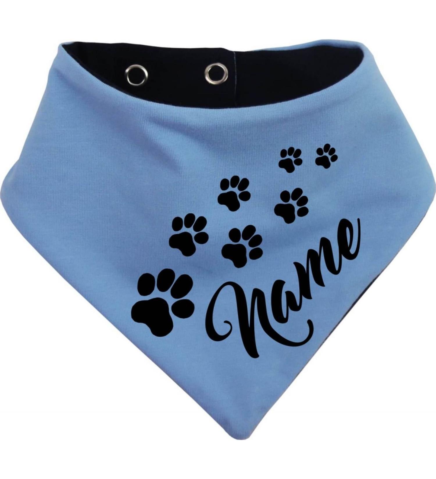 Multicolor Small Dog Grate - Light Blue & Navy Bilateral Design (Size Gr.2: HU 31-35 cm) | Customizable for Your Pet - Buy Online on SooperMarket.com
