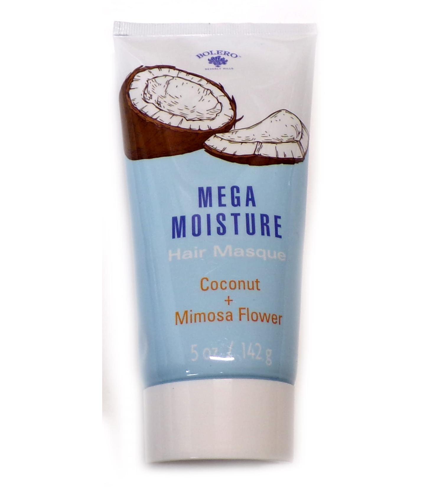 Mega Moisture Hair Masque Coconut + Mimosa Flower 5fl oz (142ml)