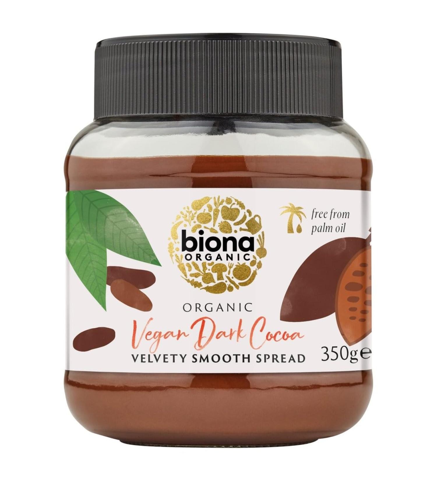 Biona Organic Dark Chocolate Spread 350g - Buy Online on SooperMarket.com