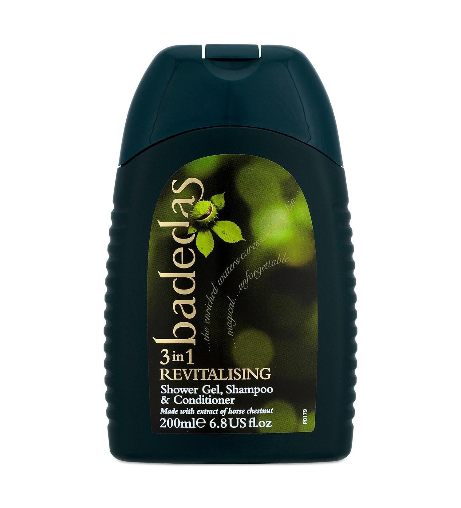 Badedas Revitalising Shower Shampoo & Conditioner with Horse Chestnut Extract - 200ml | International Shipping - Buy Online on SooperMarket.com