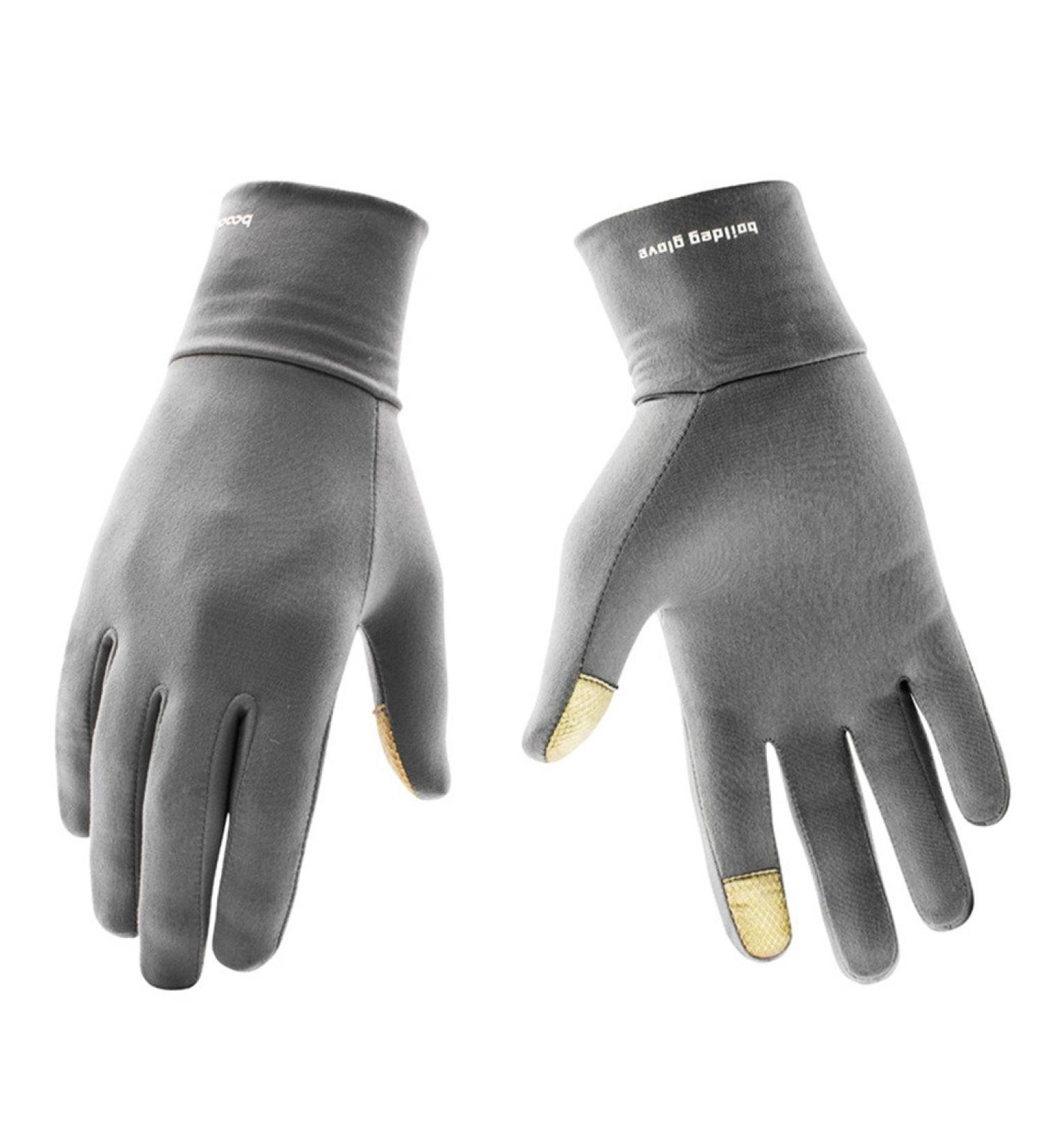 BOODUN Light Sports Gloves - Unisex Touchscreen Running & Walking Gloves for Men & Women - Slim & Warm Gray S/M - Buy Online on SooperMarket.com