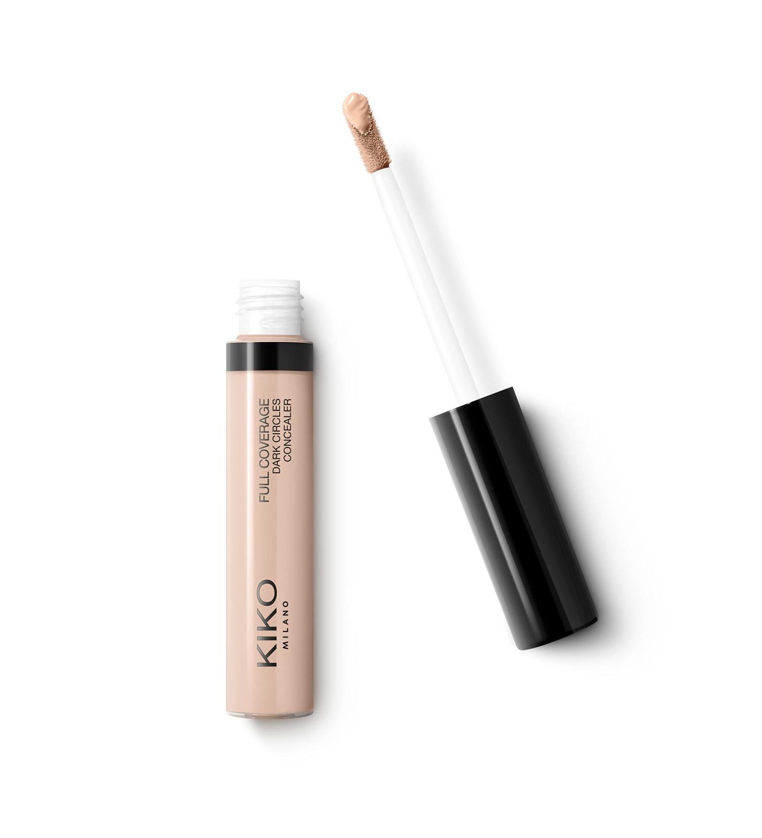 Kiko Milano Full Coverage Dark Circles Concealer 06 - Liquid Concealer for Eyes & Face | High Opacity Hazelnut - 1 Pack - Buy Online on SooperMarket.com