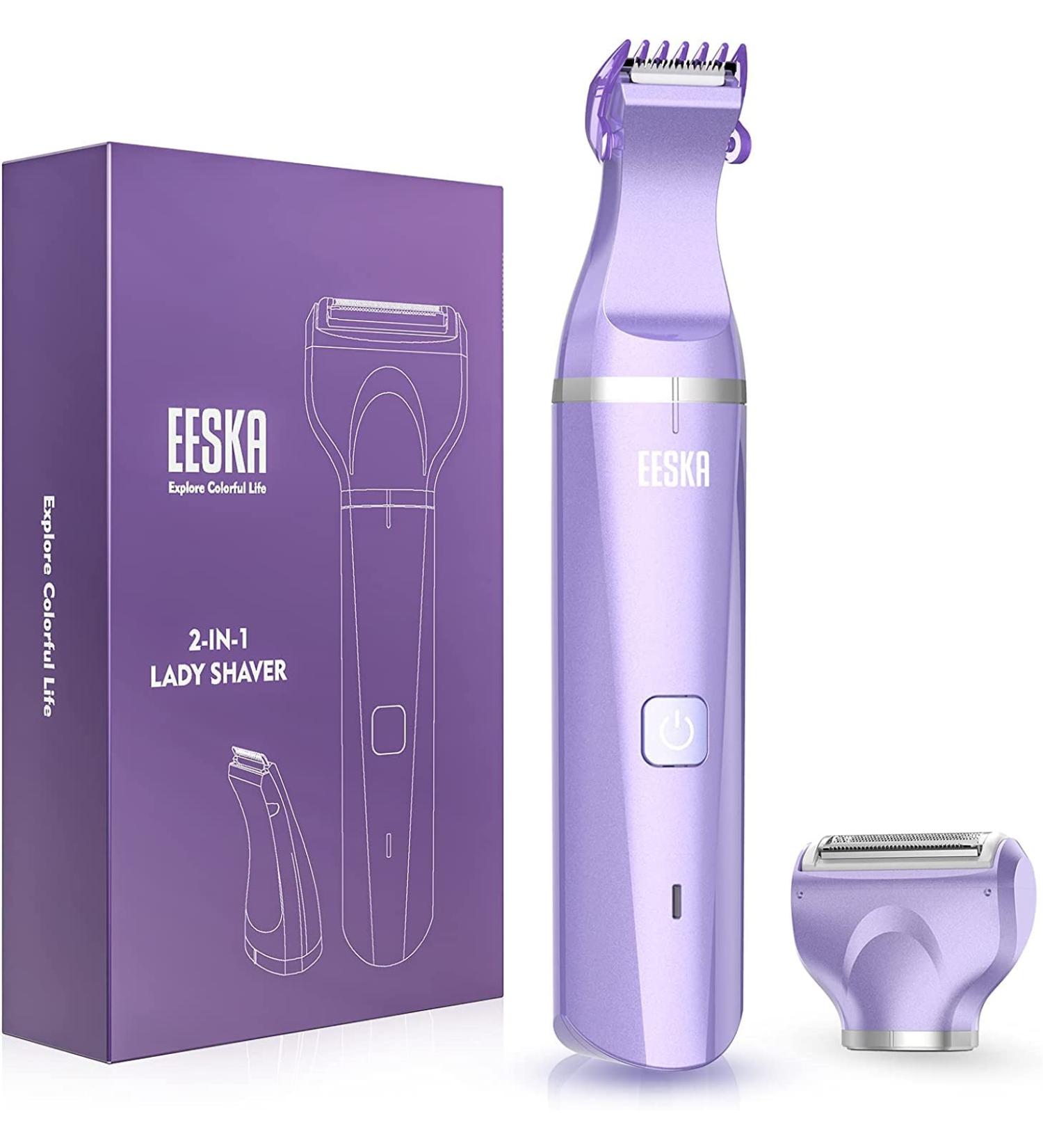 Women's Bikini Trimmer & Electric Shaver for Smooth & Close Shave - Ideal for Bikini Area, Pubic Hair, Legs, and Underarms - Buy Online on SooperMarket.com