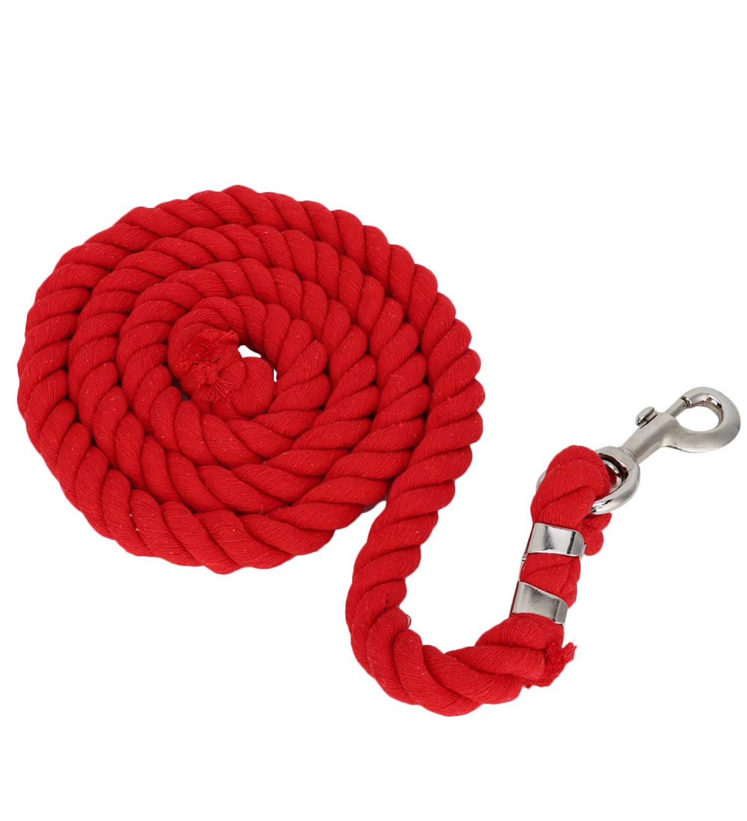 Felenny Horse Rope Leash Thickened Colorful Woven Bolt Rope Strong Durable Horse Leads Braided Cotton Rope (Red) - Buy Online on SooperMarket.com