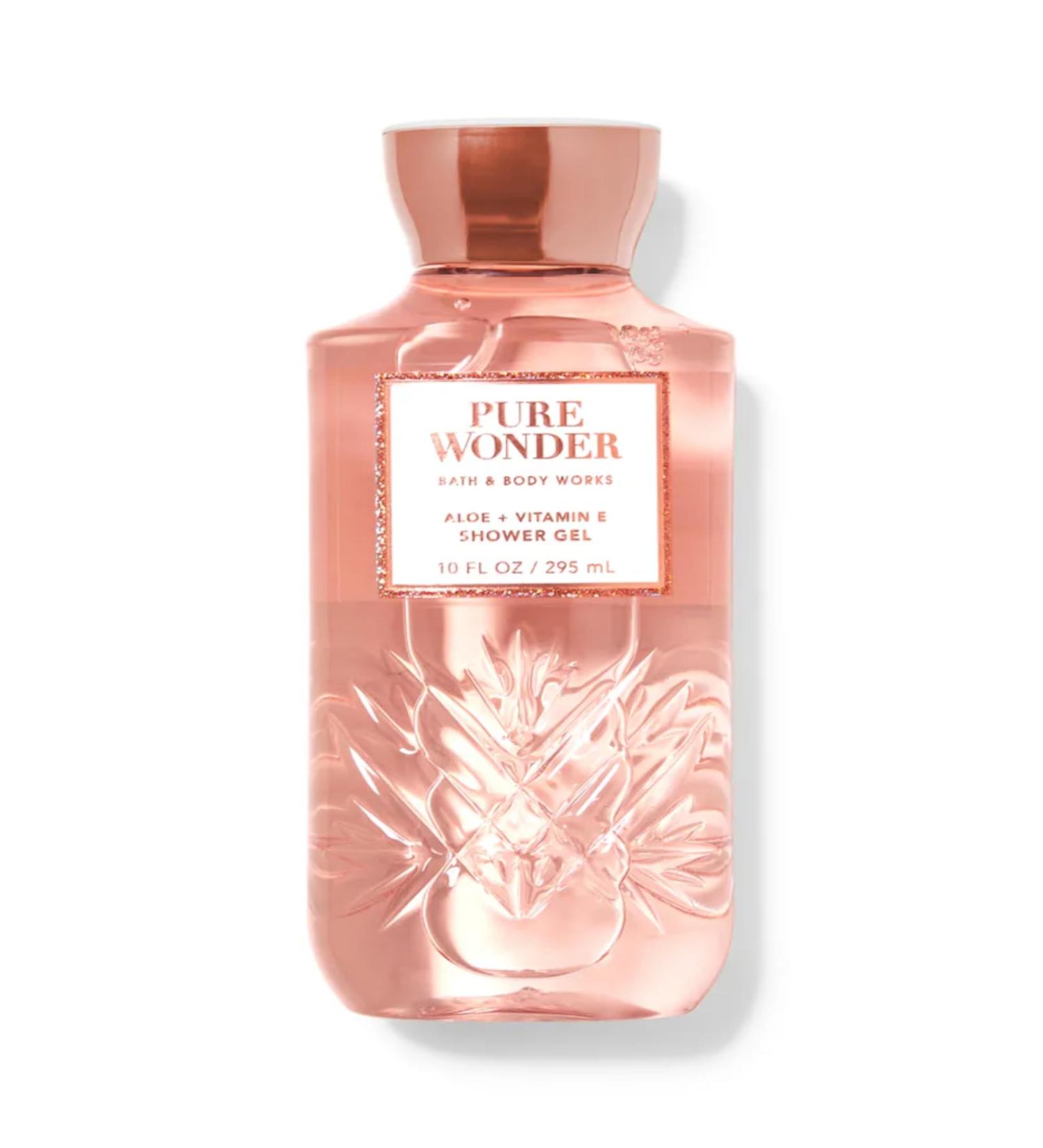 PURE WONDER Shower Gel Aloe + Vit E (10 fl oz/295ml)