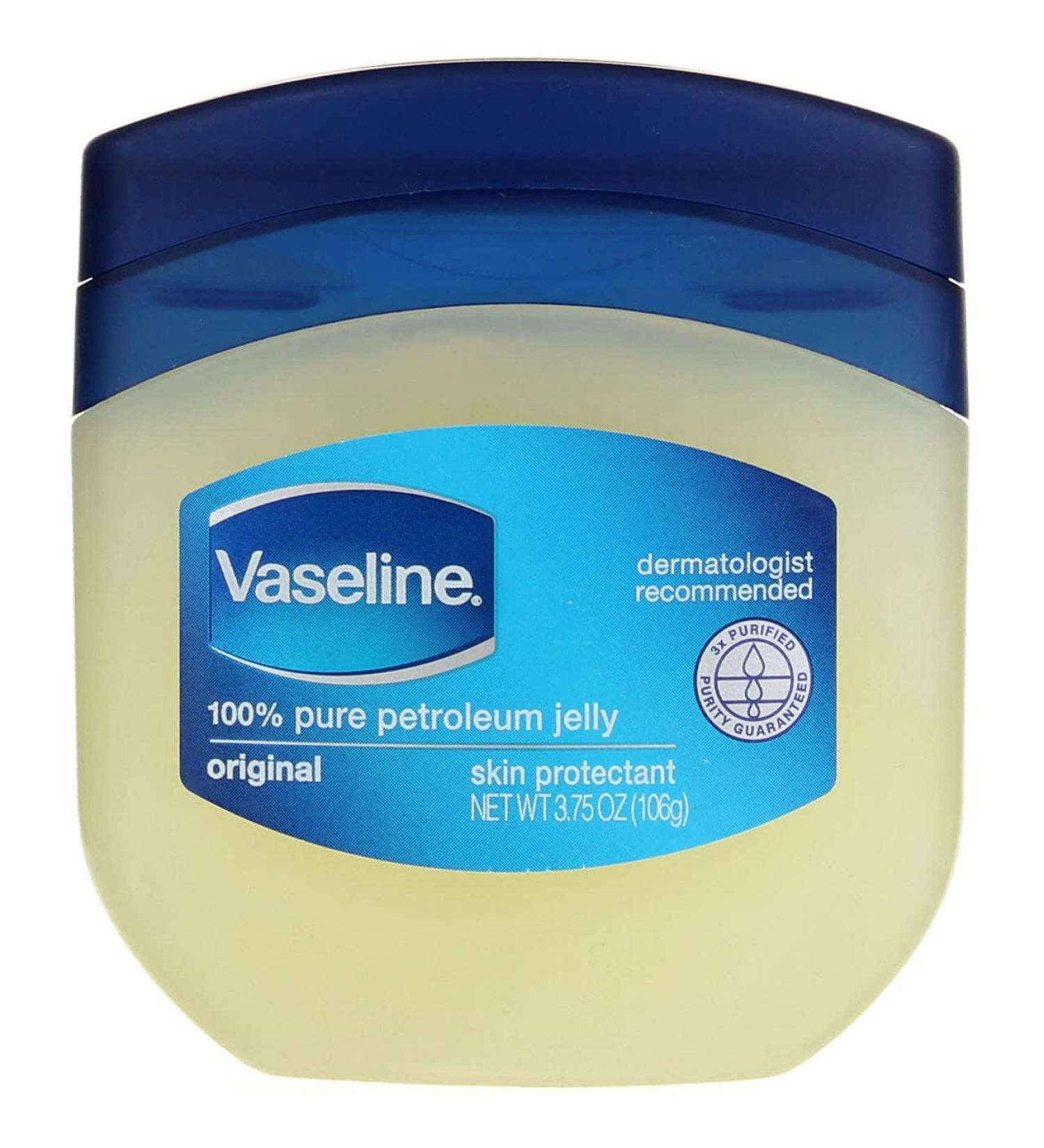 Vaseline 100% Pure Petroleum Jelly Skin Protectant - 3.75 oz Pack of 10 | Moisturize & Protect Skin | International Shipping Available - Buy Online on SooperMarket.com