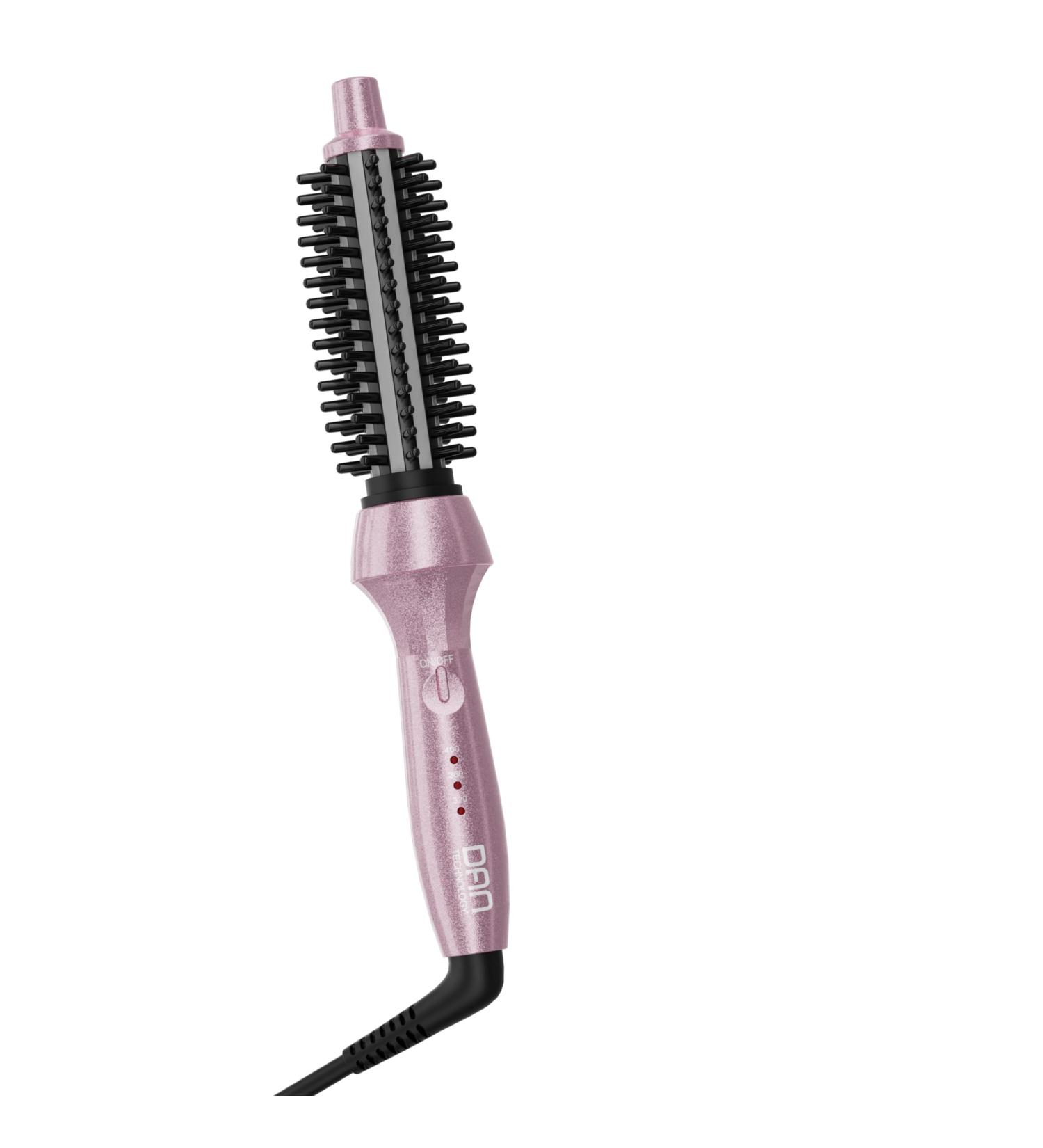DAN Curling Iron Brush - Best Heated Curling Brush for Short Hair | Perfect Curling Brush for Effortless Curls | Shop Internationally - Buy Online on SooperMarket.com