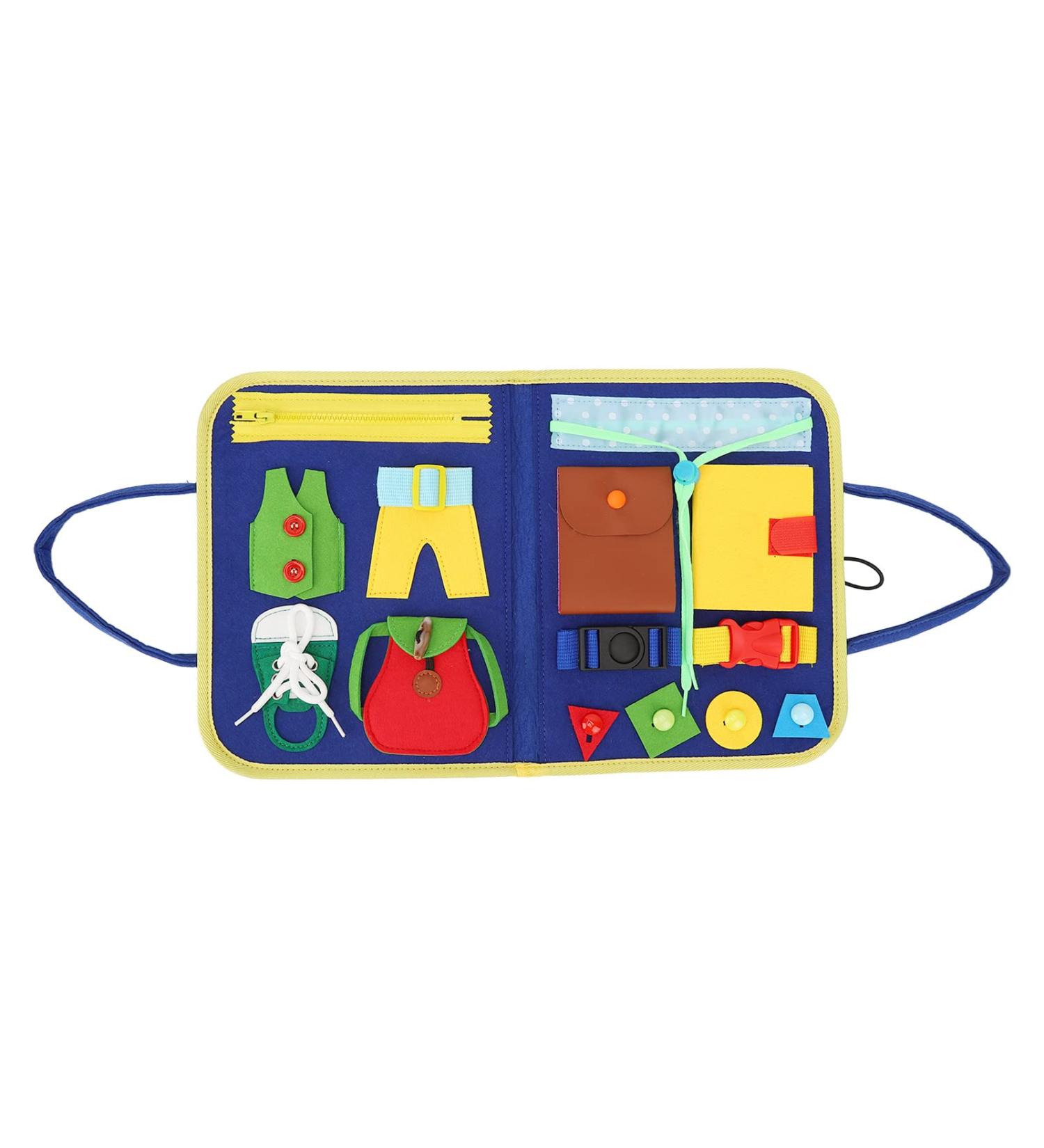 Natudeco Elderly Blanket Toy Clothing Clothing Learning Board Decompressing Toys To Relieve Anxiety Skin Friendly Light Portable Durable Home Care - Buy Online on SooperMarket.com
