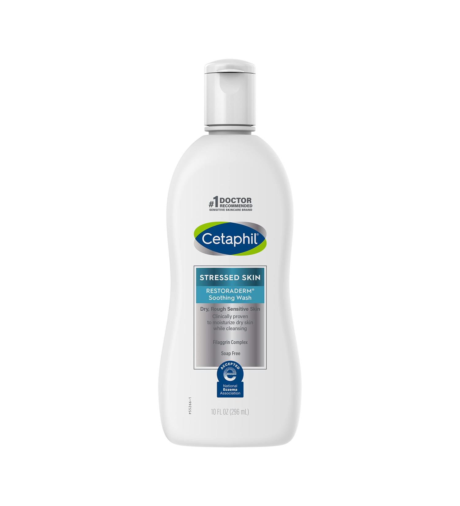 Cetaphil Pro Soothing Wash for Dry Skin - 10 fl oz (296 ml) - Gentle Cleansing - Buy Online on SooperMarket.com