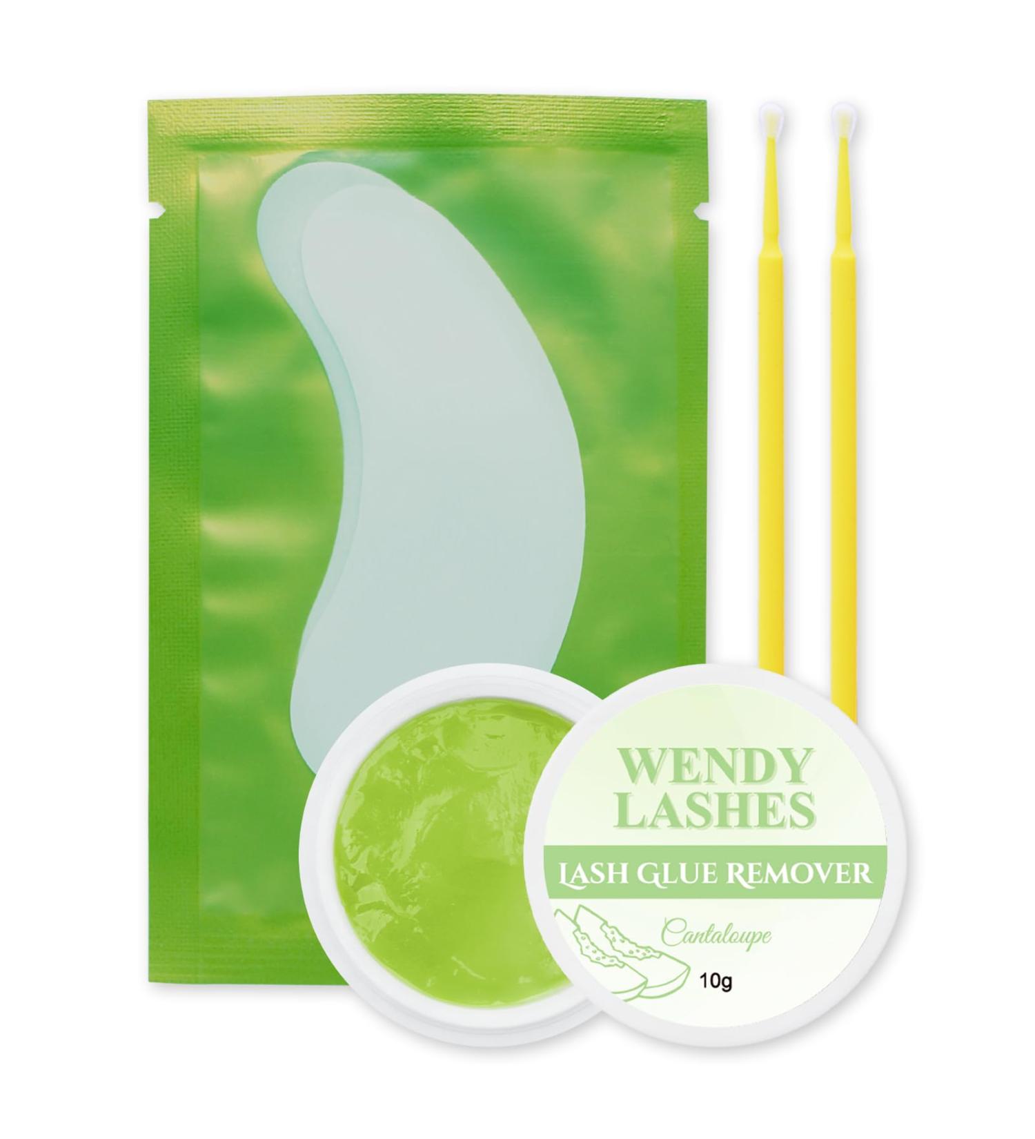 Wendy Lash Remover for Extensions | Mild Non-Irritating Eyelash Glue Remover - Strong Cleaning (Cantaloupe 10g) - International Shipping Available - Buy Online on SooperMarket.com