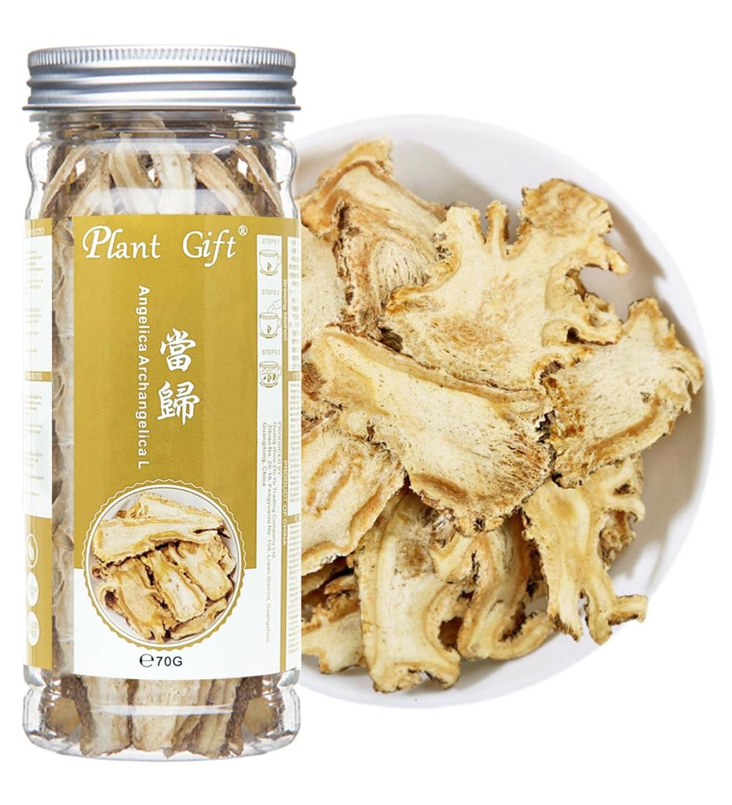 Buy Organic Angelica Root 70g - Dried Cut Root & Tea | Premium Archangelica Officinalis for Herbal Remedies - International Shipping - Buy Online on SooperMarket.com