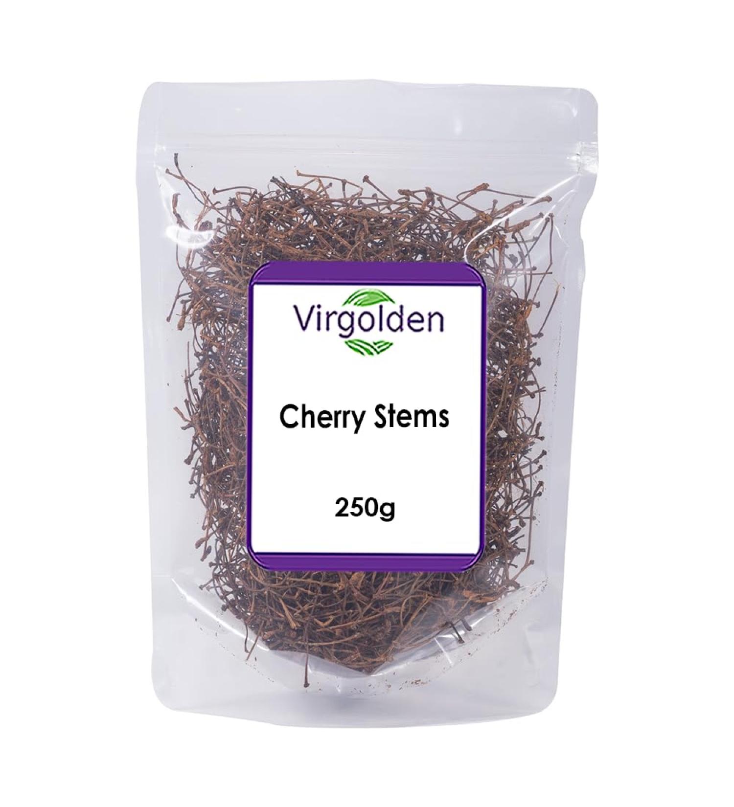 Dried Cherry Stems Loose Tea 250g - Virgolden - Buy Online on SooperMarket.com