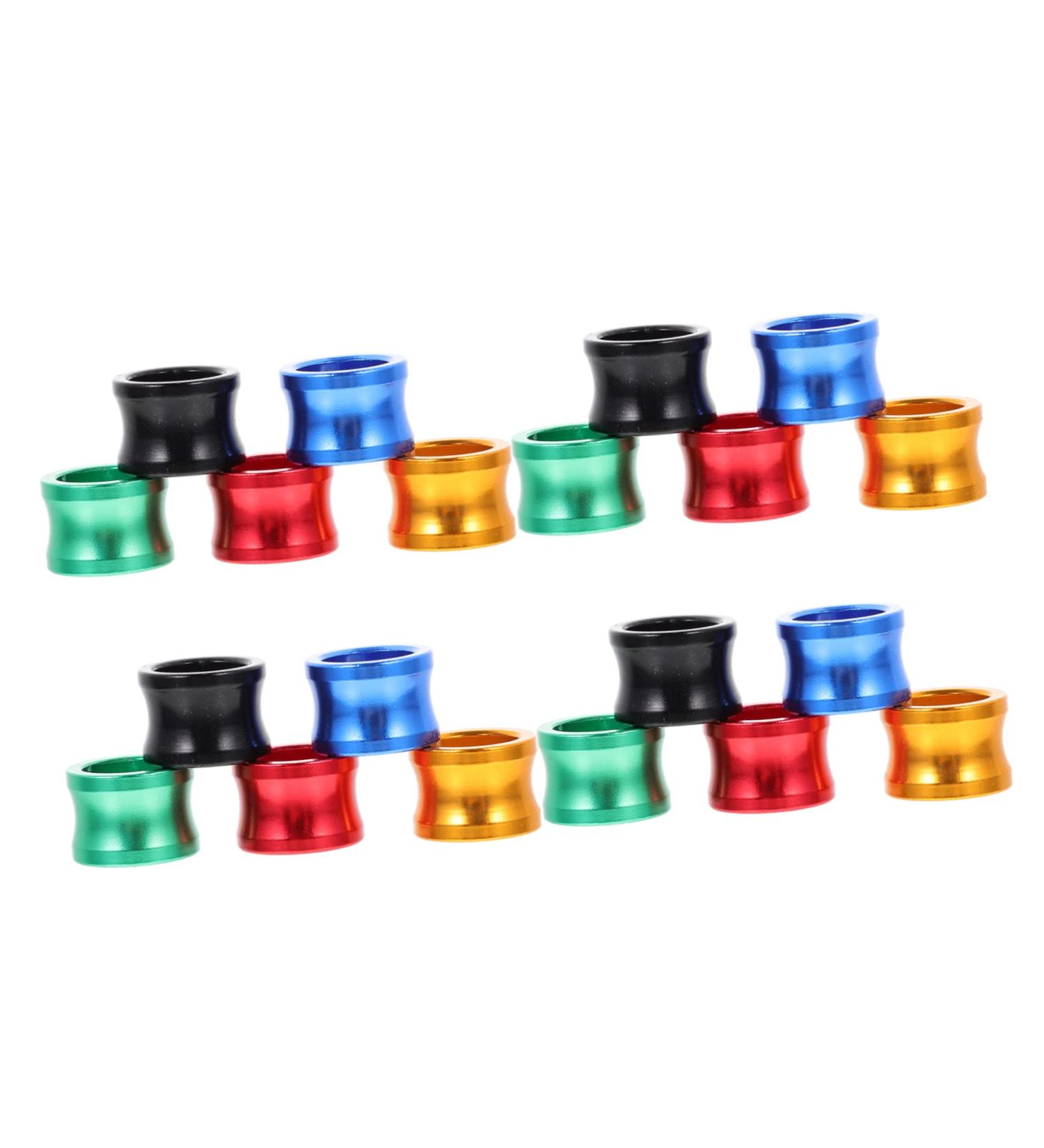 BESPORTBLE 80 Pcs Pigeon Foot Ring Metal Brackets Kickstand Chicken Wite Parrot Pigeon Gear Aluminum Poultry 0.8X0.8X0.8CMx4pcs As Shownx4pcs - Buy Online on SooperMarket.com