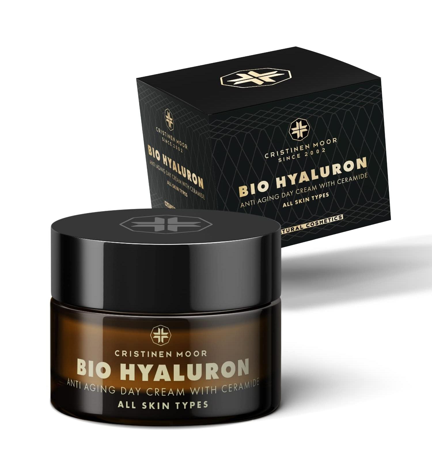 Face Cream With Ceramides Hyaluronic Acid & Iceland Moss Extract 50ml Certified Organic Day & Night Cream For Men & Women Anti Aging & Anti Wrinkle All Skin Types - Buy Online on SooperMarket.com