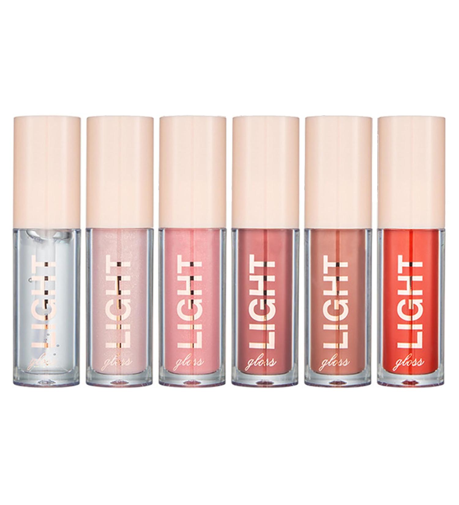 Lip Gloss Set: 6 Pcs Liquid Lipstick Sets - Long Lasting, Non-Sticky, Plumping Lip Gloss - Hydrating, High Shine Tinted Lip Gloss (Set A) - Buy Online on SooperMarket.com