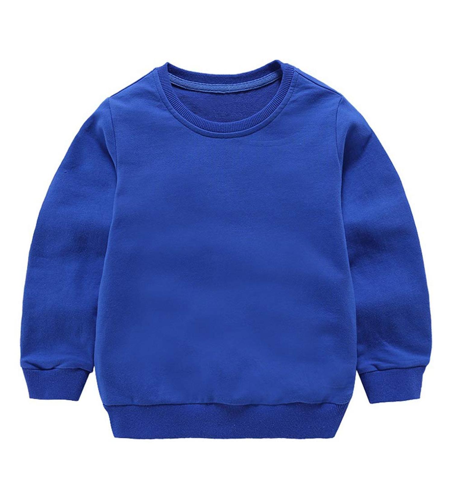 Taigood Boys Cotton Sweatshirt Long Sleeve T-Shirt | Age 5-6 Years | Blue - Buy Online on SooperMarket.com