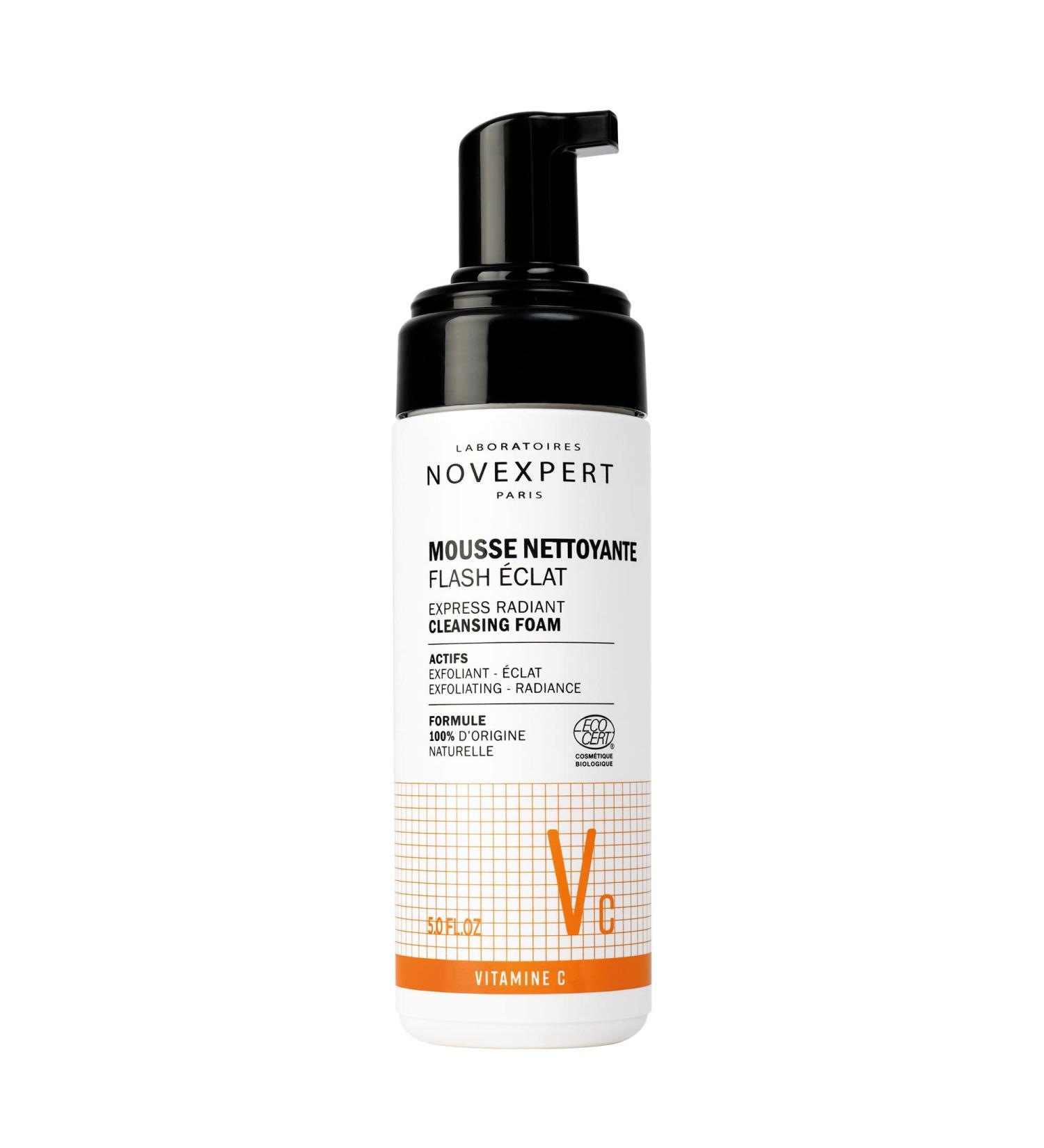 Buy Express Radiant Facial Cleanser for Women - Deep Cleansing Foaming Wash with Vitamin C - Natural Vegan Skincare - 5 oz - International Shipping Available - Buy Online on SooperMarket.com