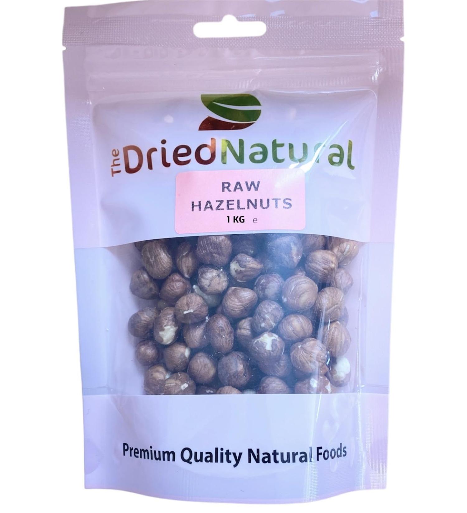 Hazelnuts Raw Whole Nuts Premium Quality%100 Natural - 1 KG - The Dried Natural - Buy Online on SooperMarket.com