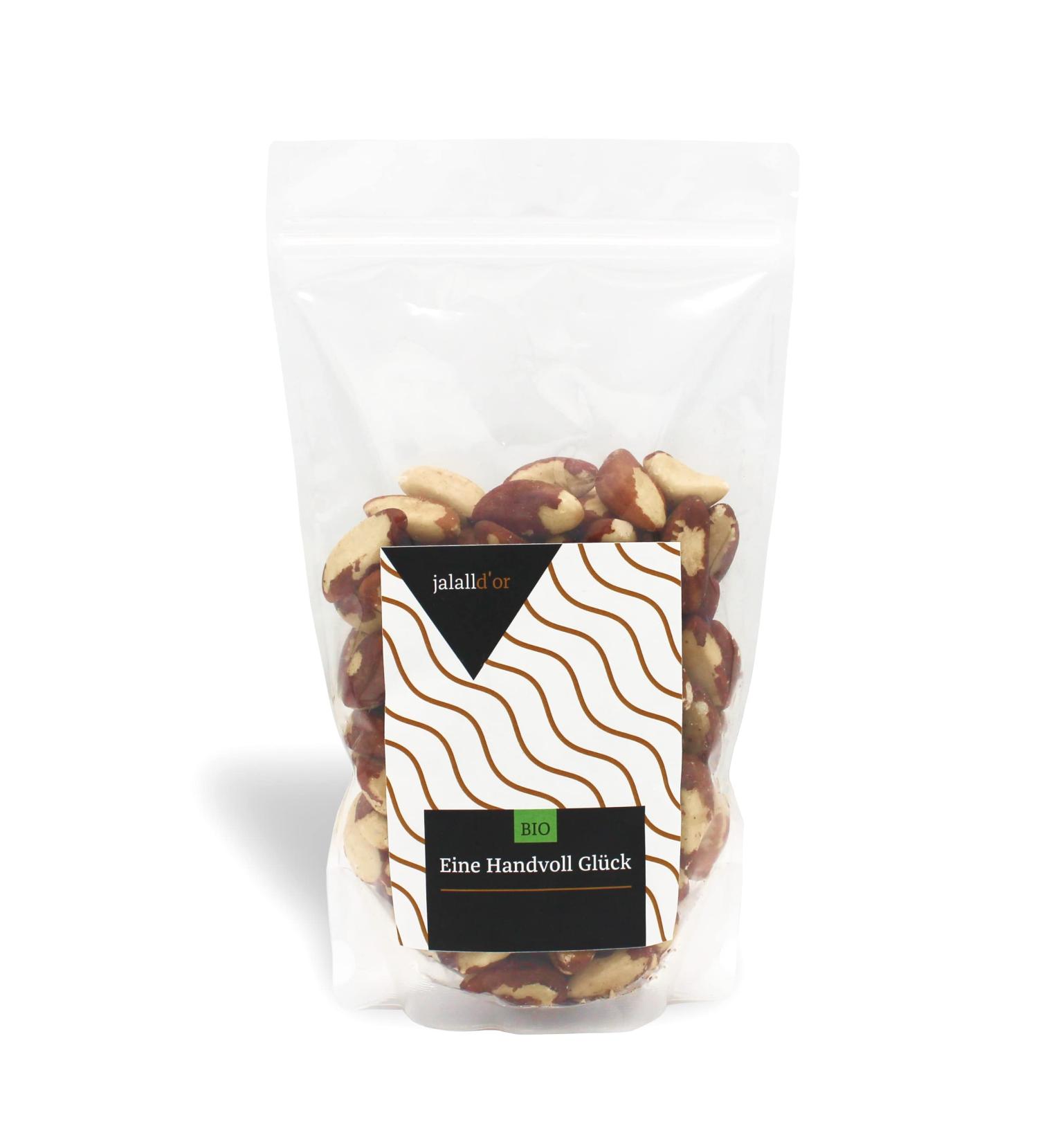 Organic Brazil Nuts 500g | Premium Freshly Filled Natural Nuts from Jalall D'or | International Shipping - Buy Online on SooperMarket.com