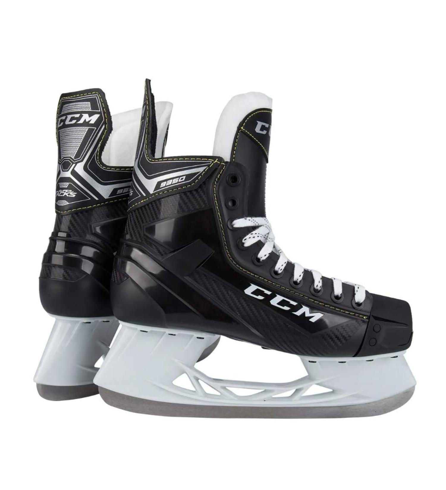 CCM Super Tacks 9350 Ice Skates Senior sharpened and ready to ride