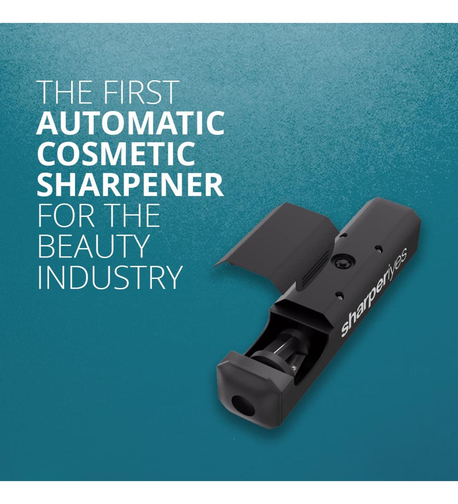 SharperIyes Automatic Cosmetic Pencil Sharpener  Elegant Black
