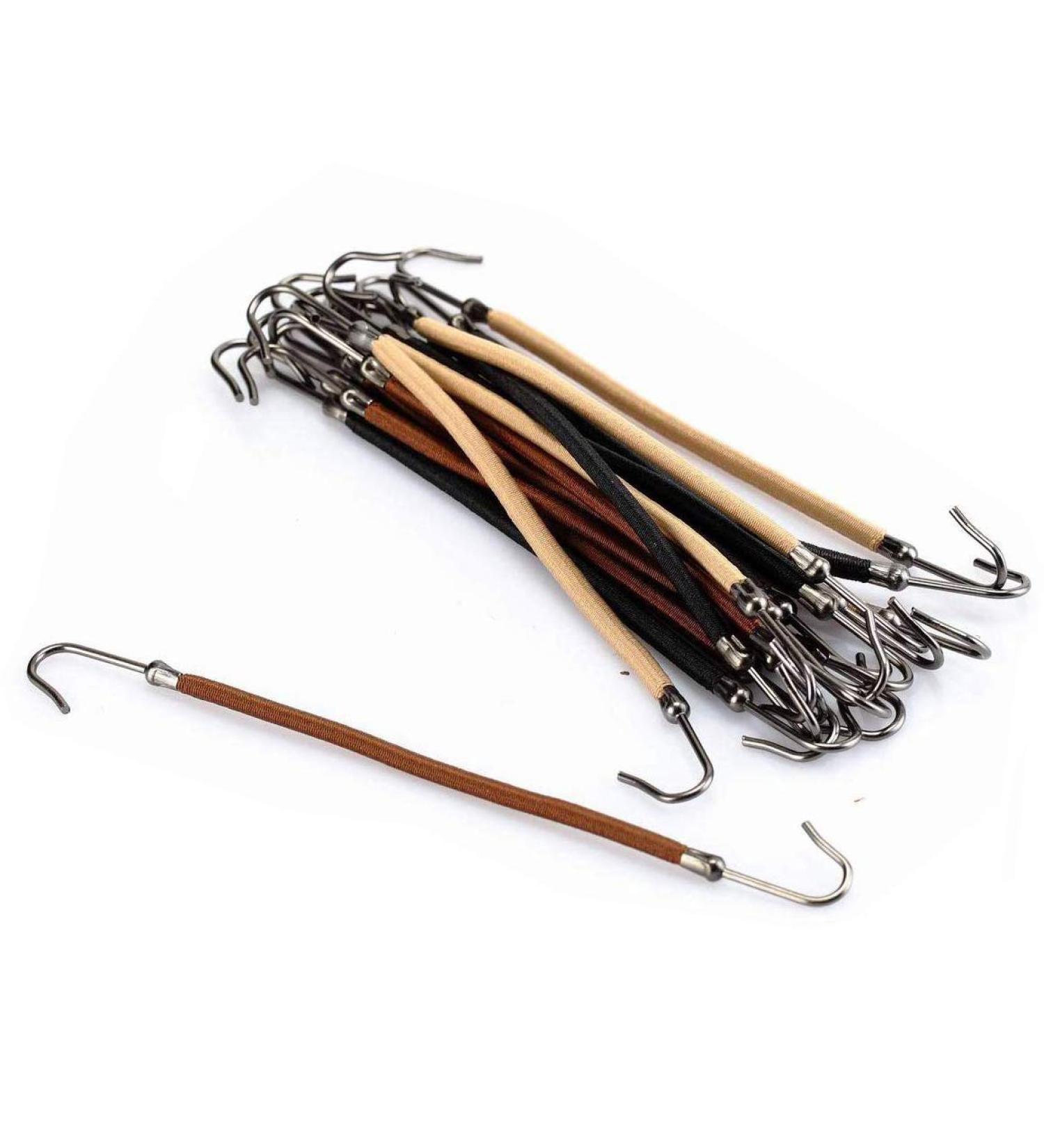 BinaryABC Ponytail Hooks Holder Bungee Bands - 18Pcs | Shop Now - Buy Online on SooperMarket.com