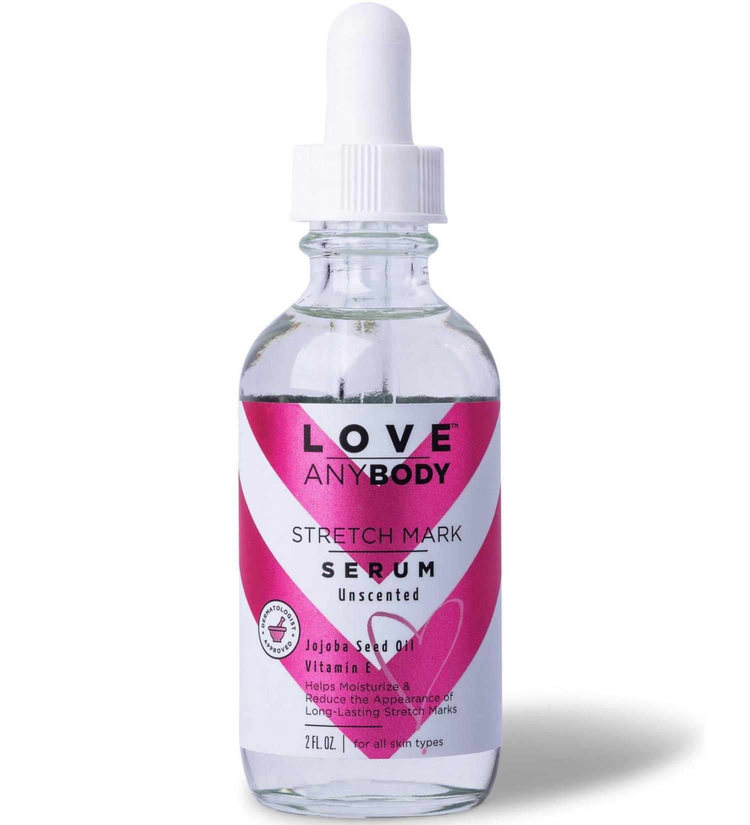 Stretch Mark Serum | Natural Scar Treatment with Jojoba Oil & Vitamin E | Unscented Cruelty-Free Aluminum & Paraben-Free - Buy Online on SooperMarket.com