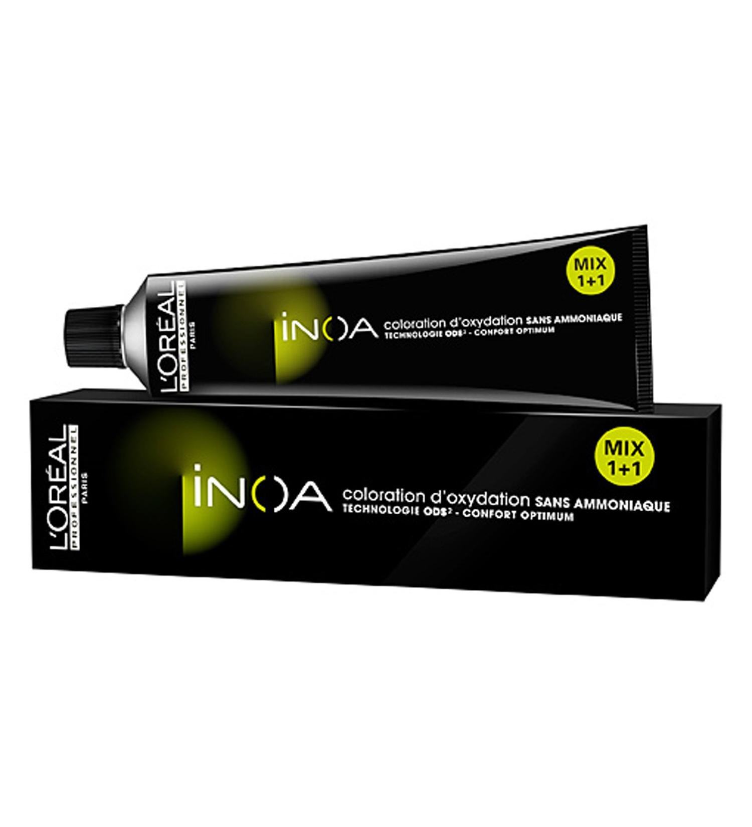 Loreal Profesional Inoa 2.10 Intense Darkest Ash Brown Permanent Hair Colour / Tint 60ml