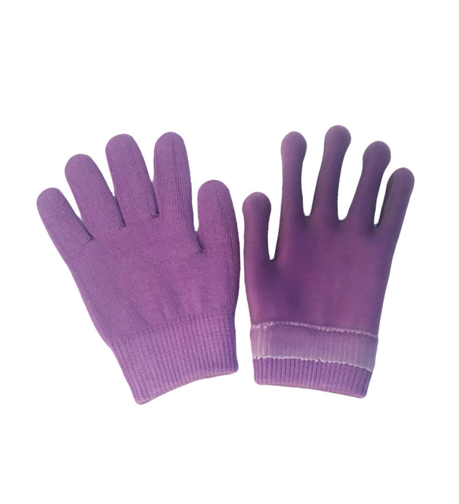 Mikinona Gel Socks for Moisturizing Spa Moisture Socks Women Hands Whitening Gloves Spa Gel Socks Moisturizing Gel Socks Exfoliating Hand Gloves Moisturizing Socks Cosmetic Purple medium - Buy Online on SooperMarket.com