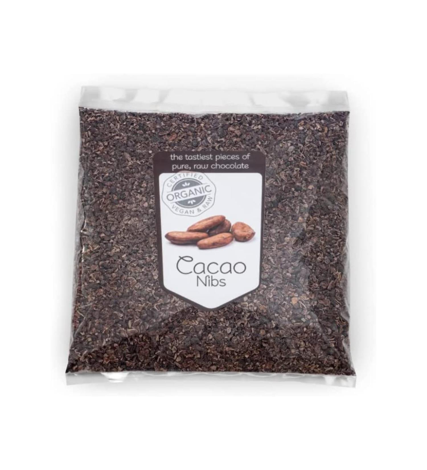 Superfoodies Raw Organic Cocoa/Cacao Nibs 2KG - Superior Criollo Beans from Peru - Non-GMO - 2kg (Pack of 1) - Buy Online on SooperMarket.com