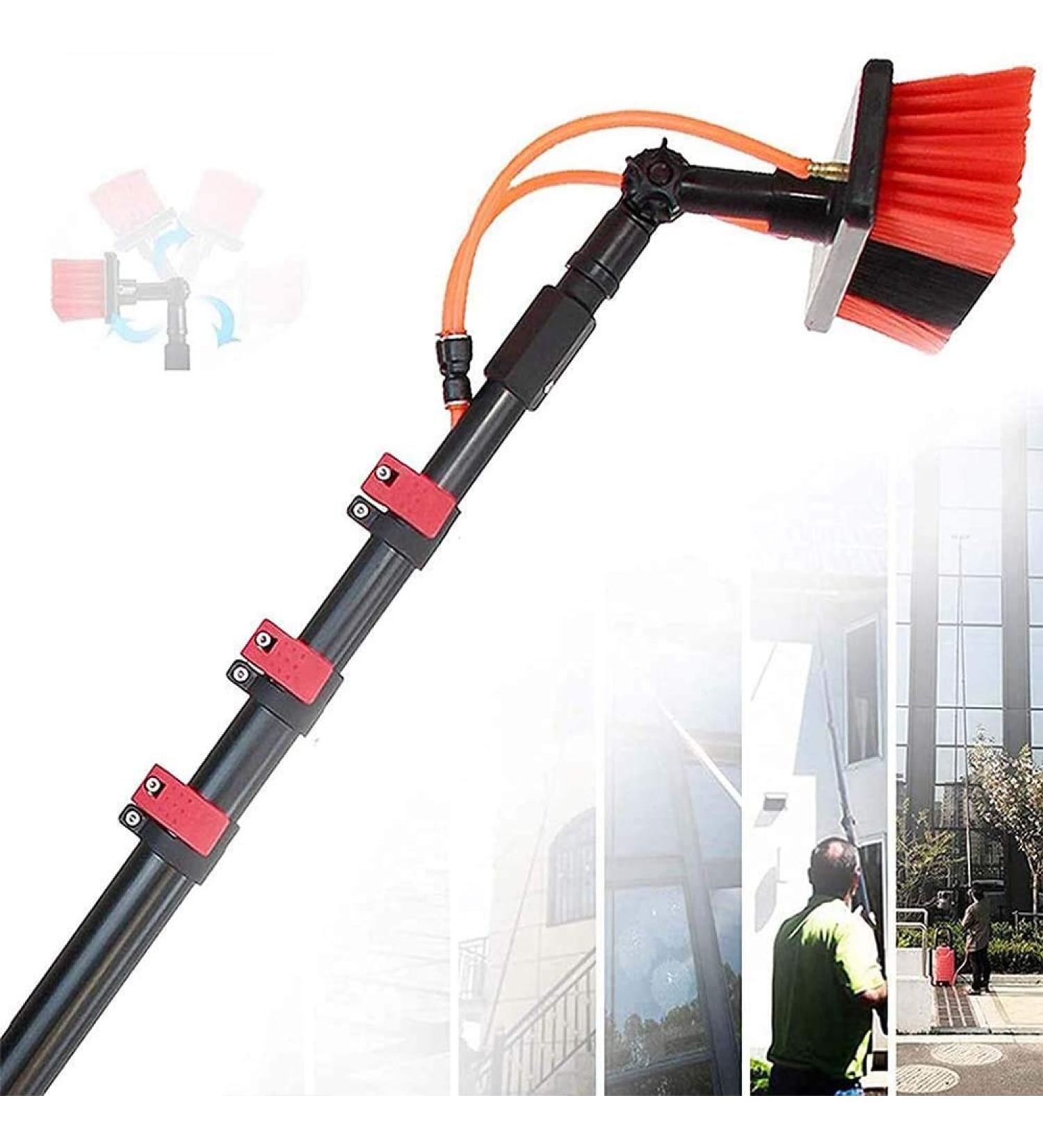photovoltaic cleaner window cleaning pole Photovoltaic Panel Cleaning Window Clean 3-12m Water Fed Telescopic Brush Extendable Cleaner Conservatory Roof Cleaning Tools / 7m Rod / 30cm Bru 7m Rod 30cm brush head - Buy Online on SooperMarket.com