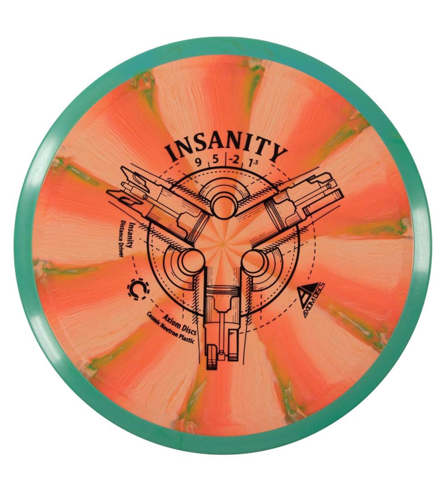 Axiom Discs Cosmic Neutron Insanity Distance Driver - 165-170g (Colors Vary) - Buy Online on SooperMarket.com