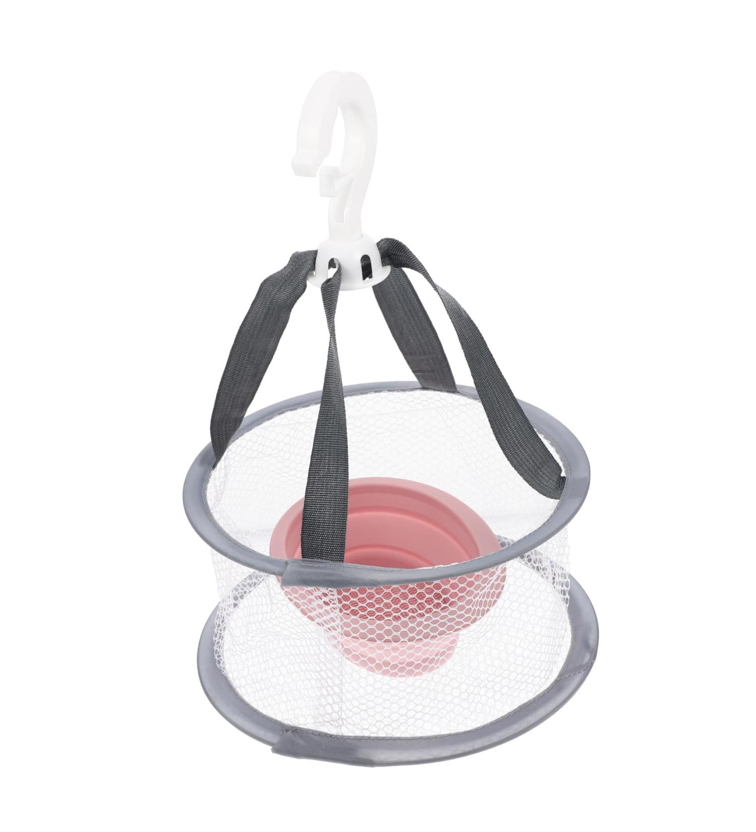 WOFASHPURET 1 Set Makeup Brush Cleaning Silicone Brush Cleaner Portable Hanging Rack for Clothes Makeuo Laundry Racks for Drying Clothes Foldable Makeup Puff Beauty Egg Fabric Makeup Egg - Buy Online on SooperMarket.com
