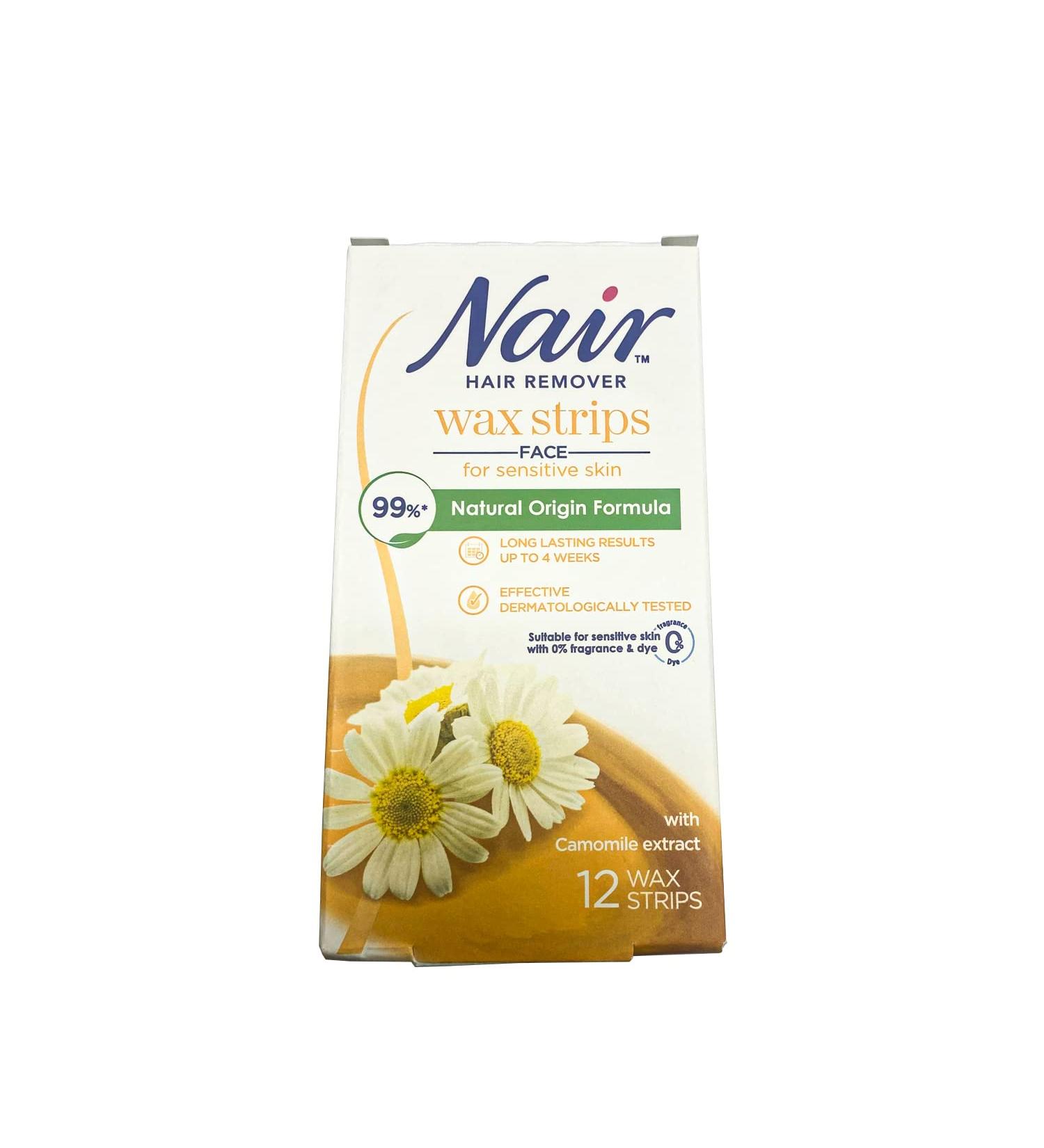Nair Wax Strips (Facial Wax Strips)