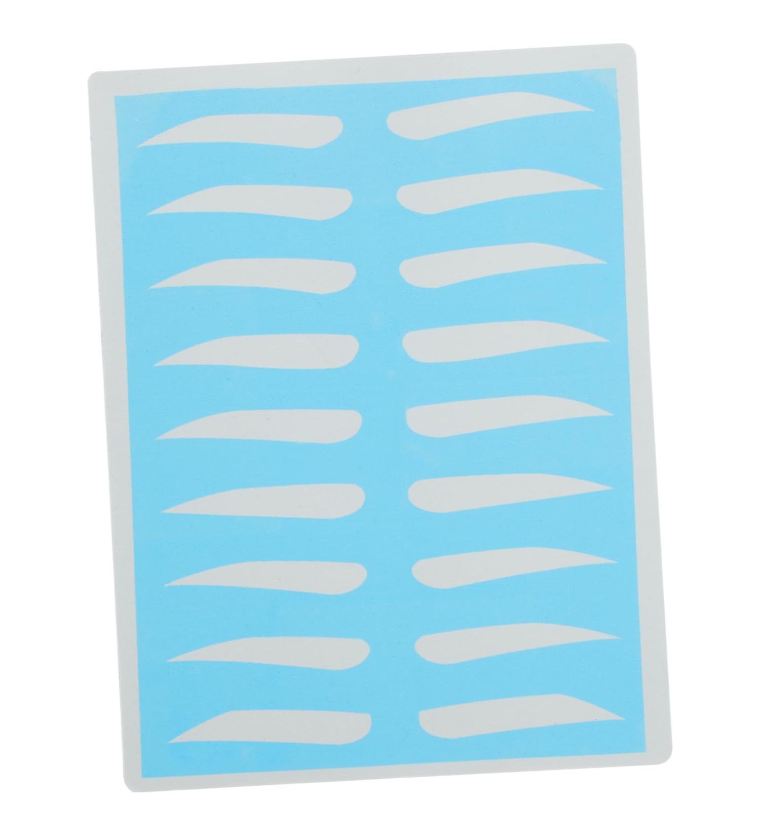 Angoily 8 Pairs Tool Eyebrow Shaping Stencils Eyebrow Practice Skin Card Eyebrow Trimming - Buy Online on SooperMarket.com