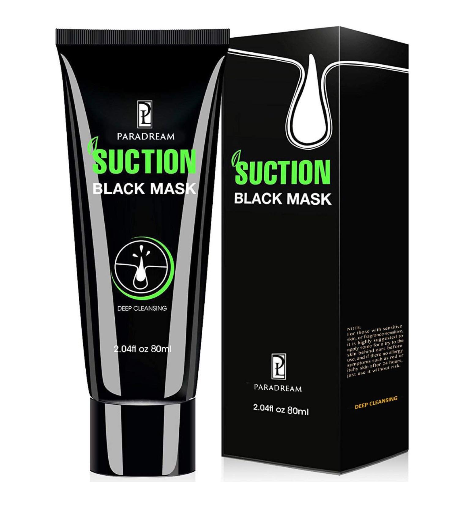 Charcoal Blackhead Remover Mask 80ML - Purifying Peel Off Mask for Deep Cleansing Blackheads, Dirts, Pores - Buy Online on SooperMarket.com