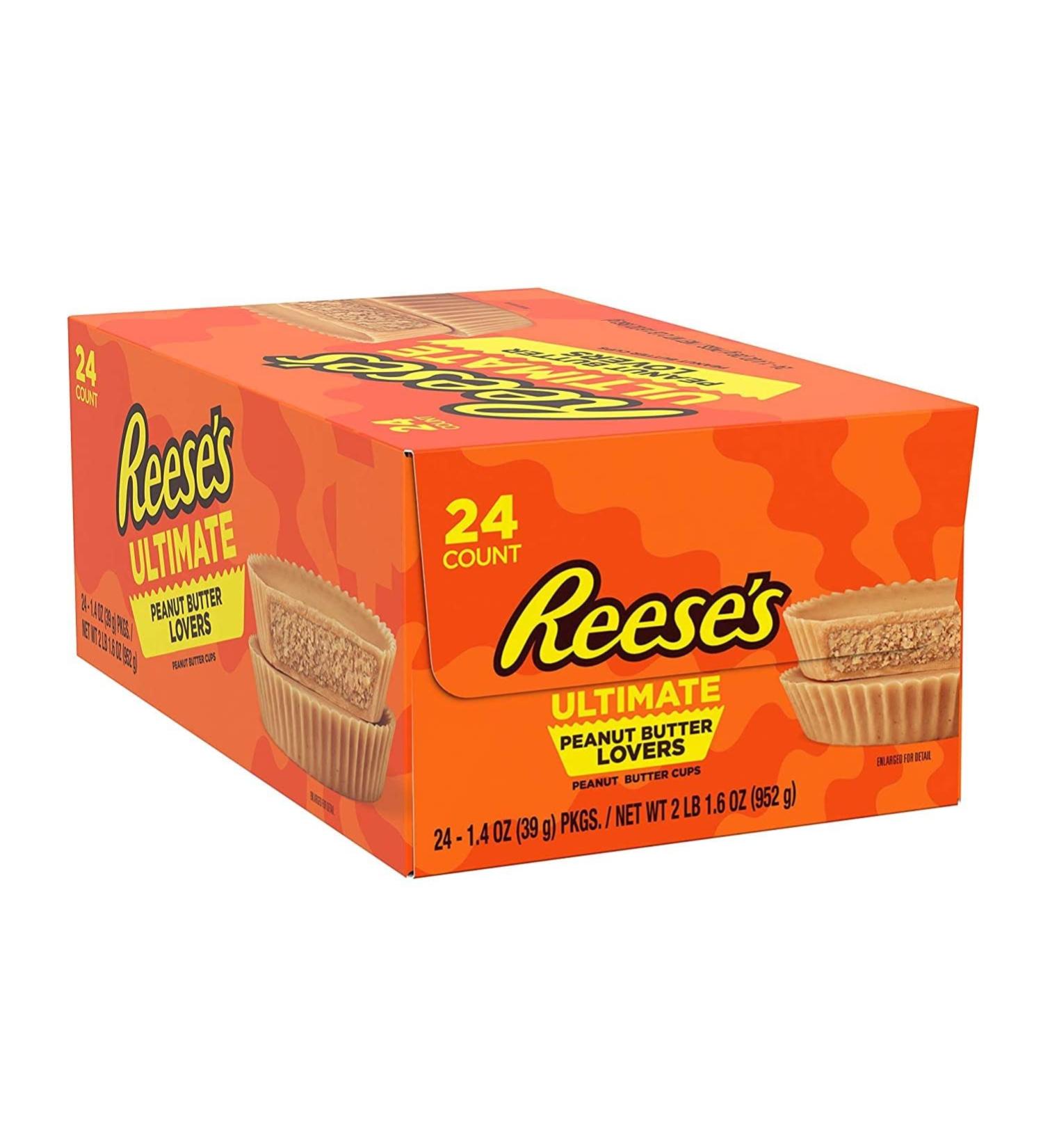 Reese's Ultimate Peanut Butter Lovers  Cups Candy  (Pack of 24) - Buy Online on SooperMarket.com