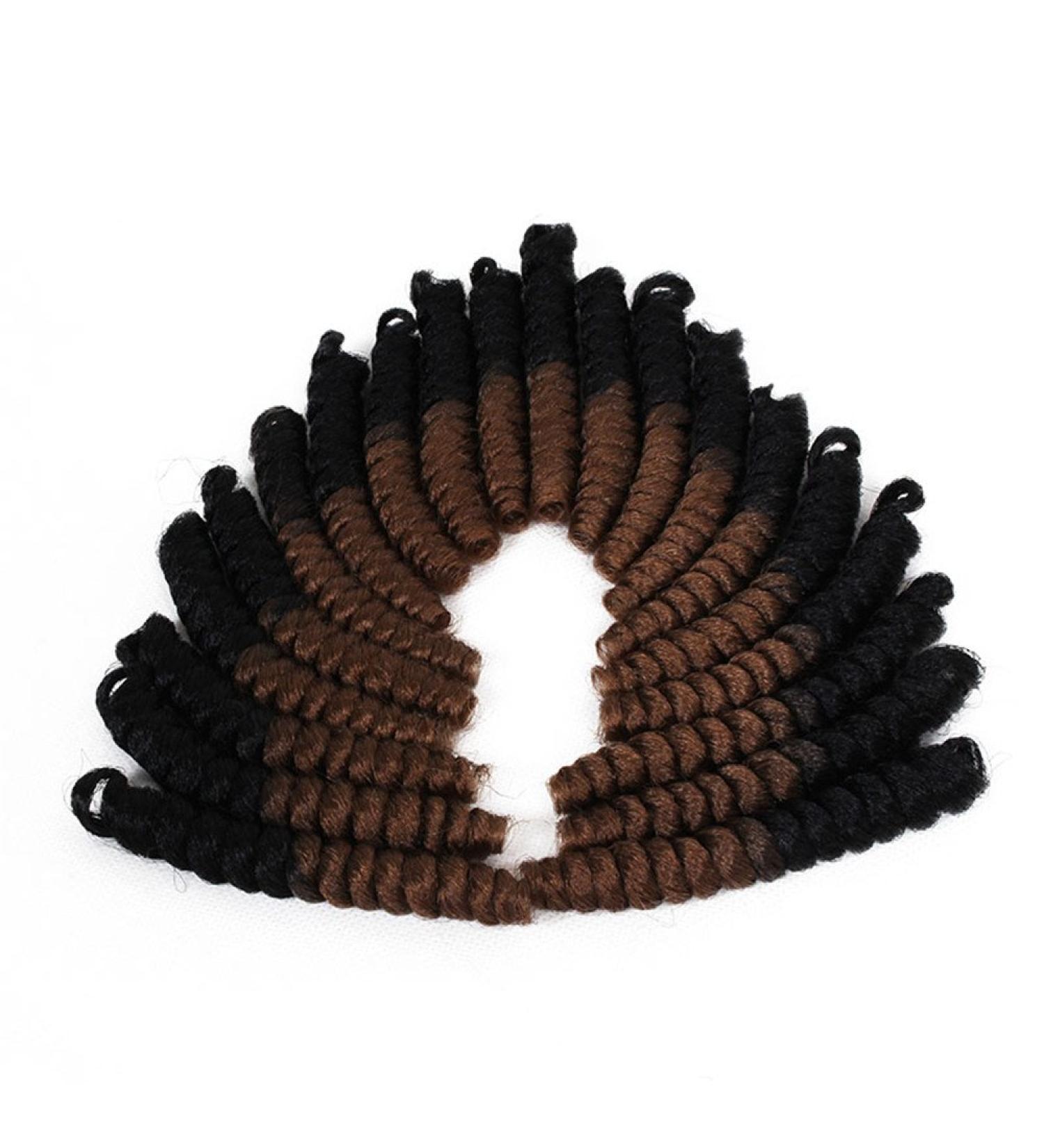 3 Packs Eunice Hair Saniya Curl Ombre Lichen Braids - Bouncy Crochet Hair (10 Inch 1B 30) - Free Hook Gift - Buy Online on SooperMarket.com