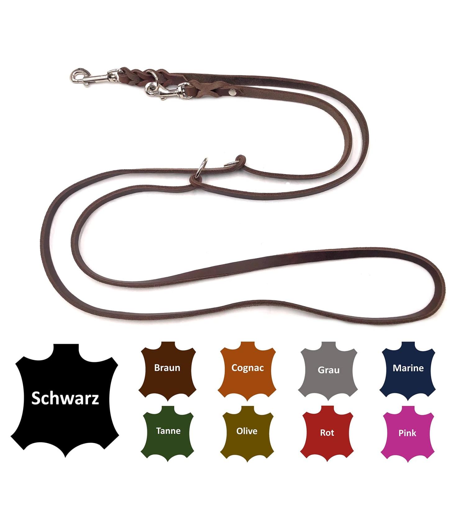 Buy Adjustable Dog Liner for Small & Large Dogs - 2.80m x 8mm Dark Brown | International Shipping - Buy Online on SooperMarket.com