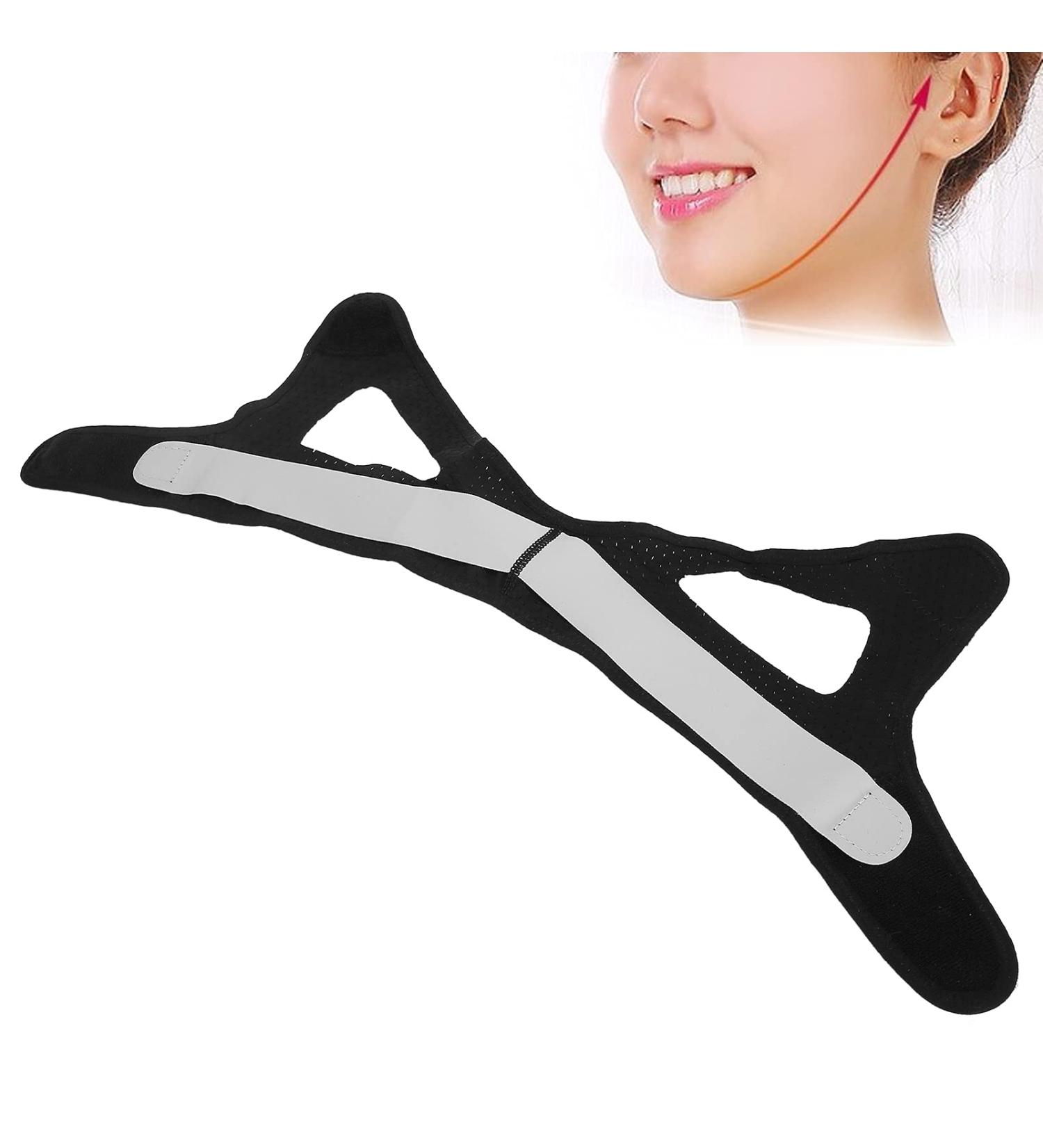 Face Slimming Strap Breathable V Line Face Lift Comfortable Skin friendly Adjustable for Improving Sagging Skin - Buy Online on SooperMarket.com