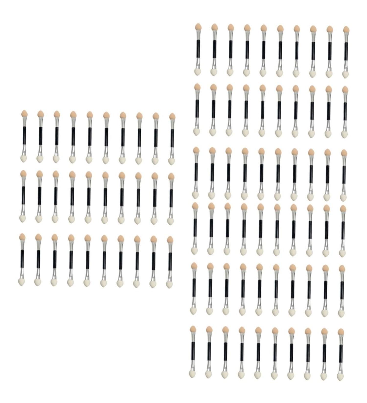 Didiseaon 150 pcs for Use Daily Practical Shadow Makeup Eyeshadow Women Double-headed Tools Aluminum - Buy Online on SooperMarket.com