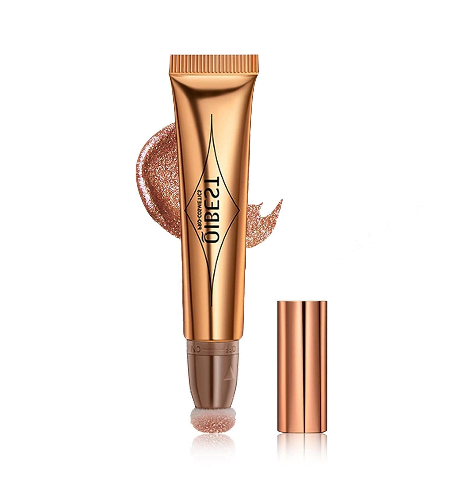 Go Ho Liquid Highlighter Wand - Cream Makeup Stick for Glowing Face Illumination - Bronzer Rose #05 - Buy Online on SooperMarket.com